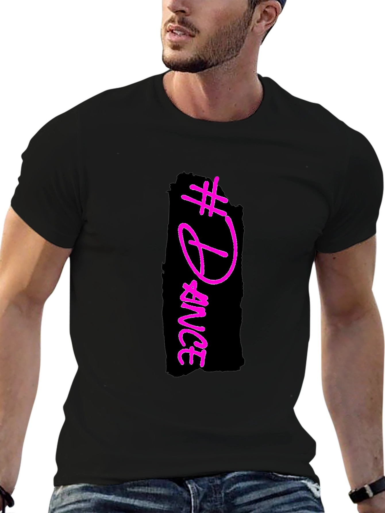 Dance Graphic Tee - Black