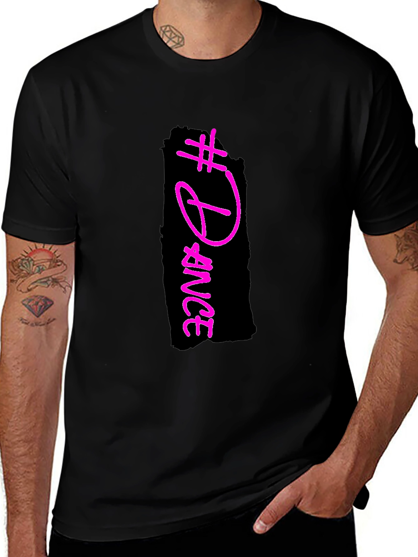 Dance Graphic Tee - Black