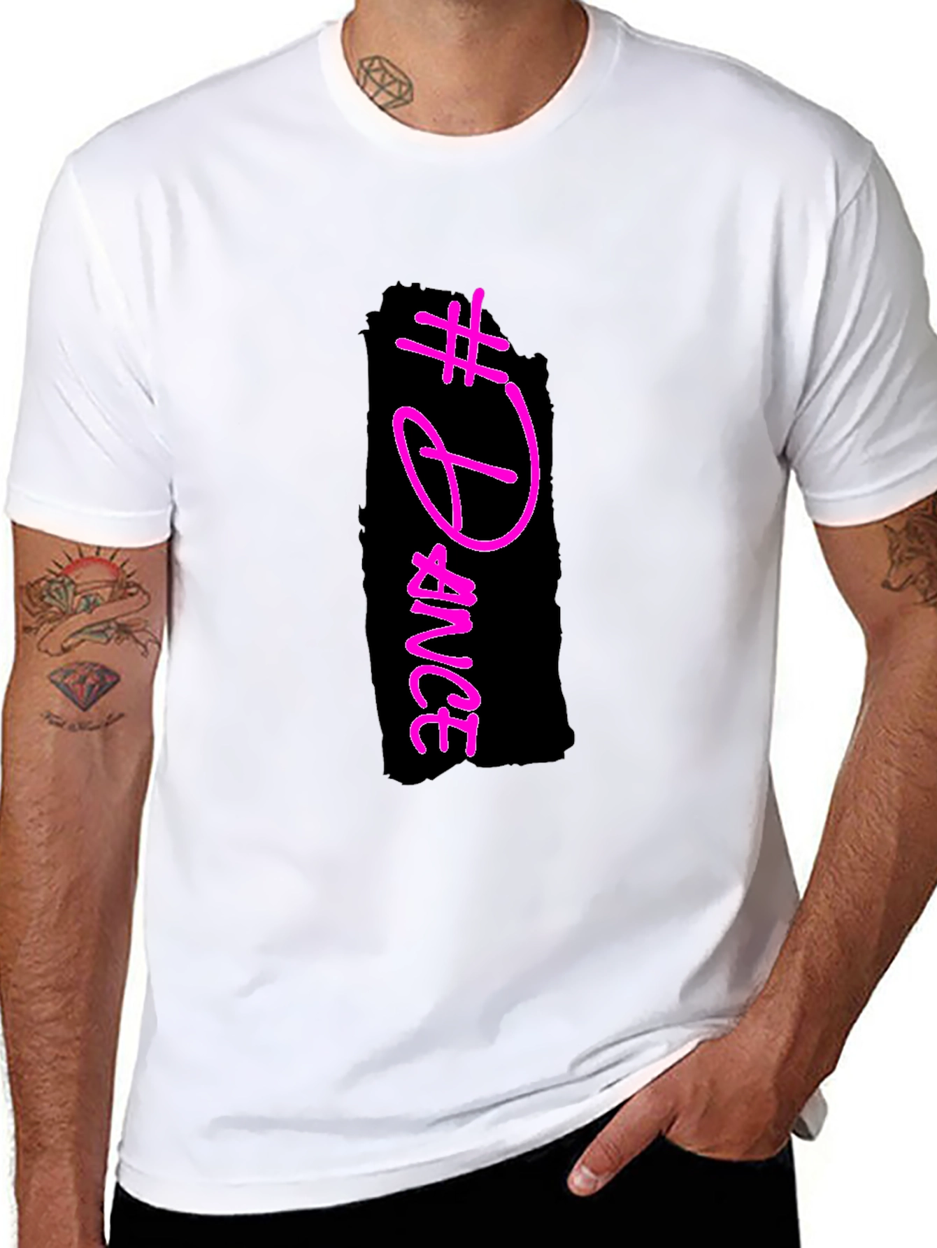Dance Graphic Tee - Black