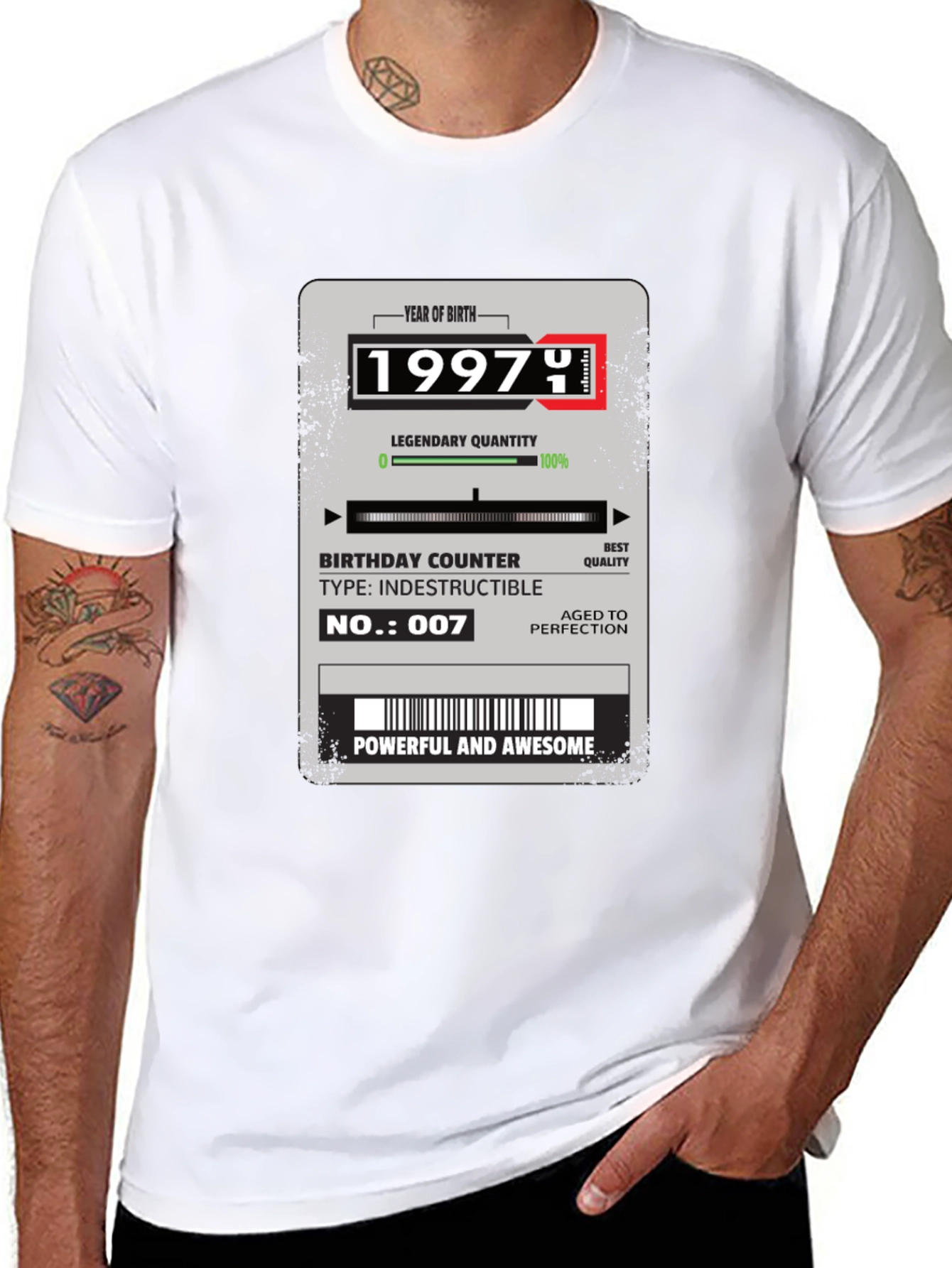 1997 Birthday T-Shirt: Aged to Perfection