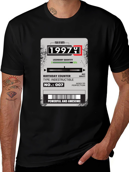 1997 Birthday T-Shirt: Aged to Perfection