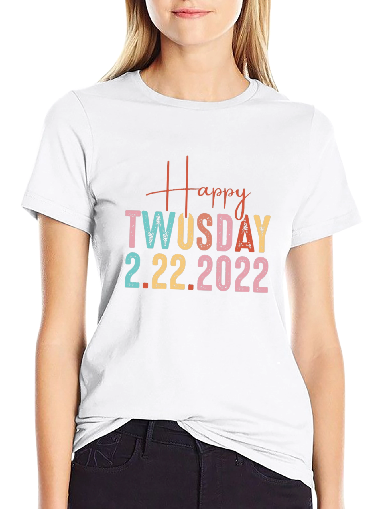 Happy Twosday 2.22.2022 Graphic T-Shirt