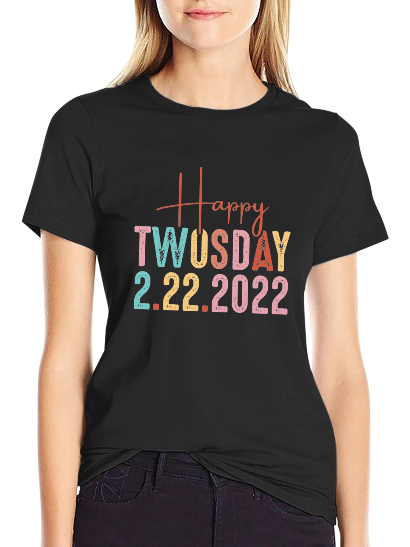 Happy Twosday 2.22.2022 Graphic T-Shirt