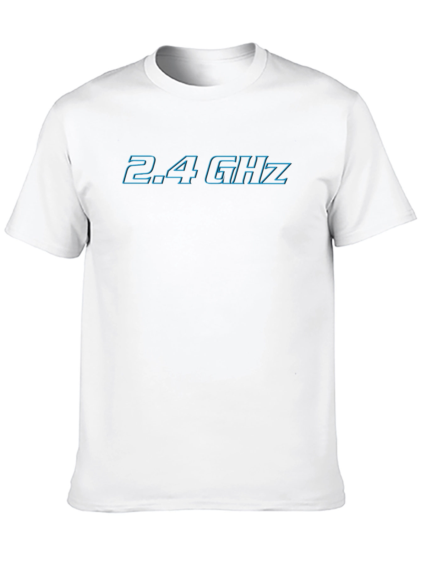2.4 GHz Tech T-Shirt - Cool Geeky Design