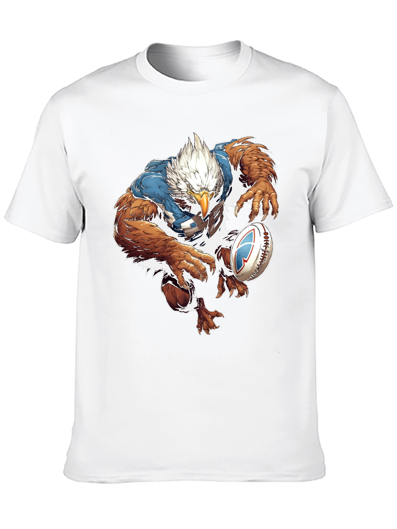 Eagle Football Player Graphic Tee