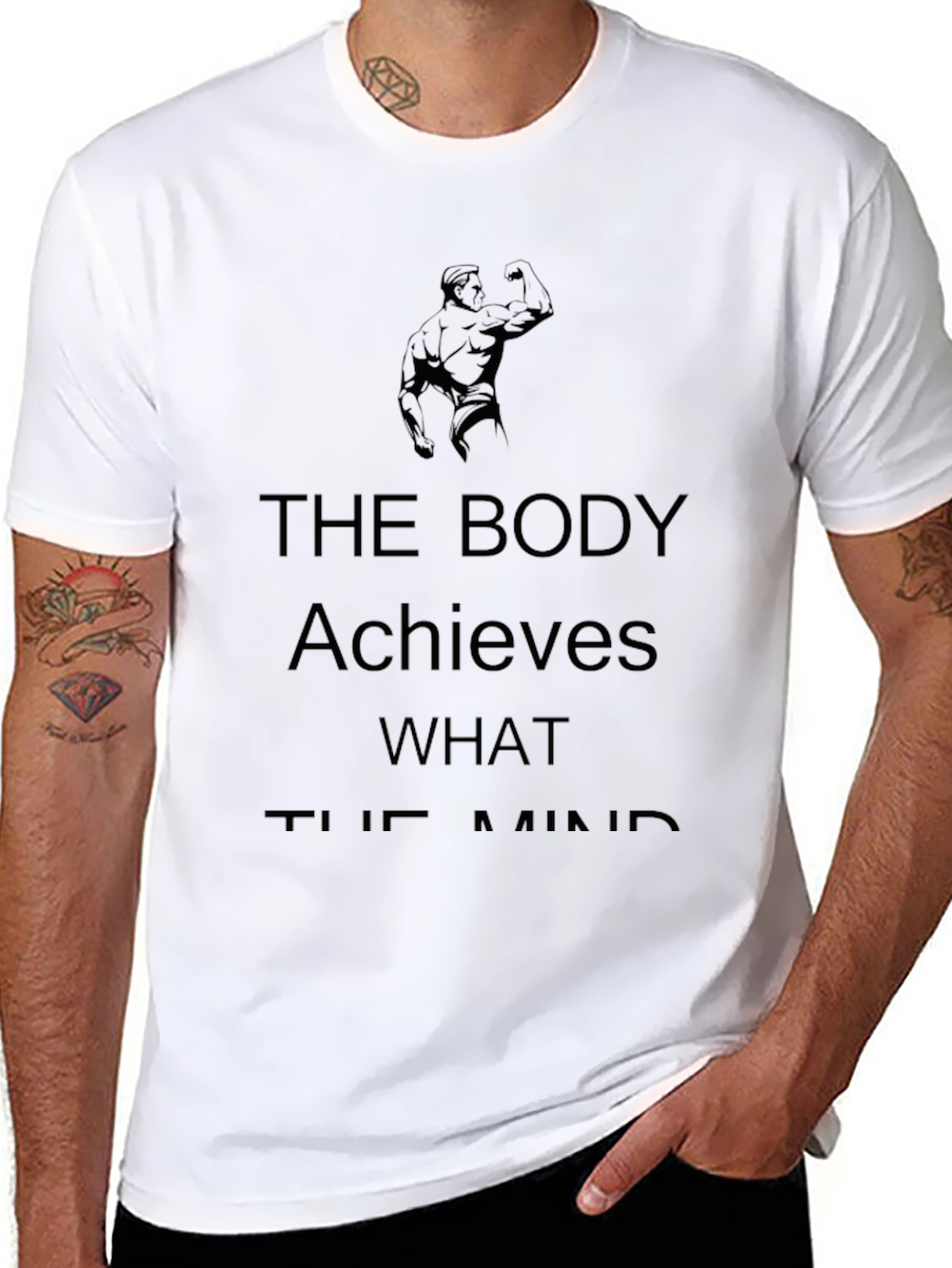 Motivational Bodybuilding T-Shirt