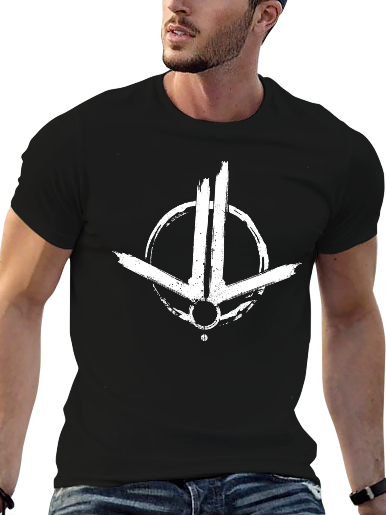 Graphic Tee - Symbolic Ring Design