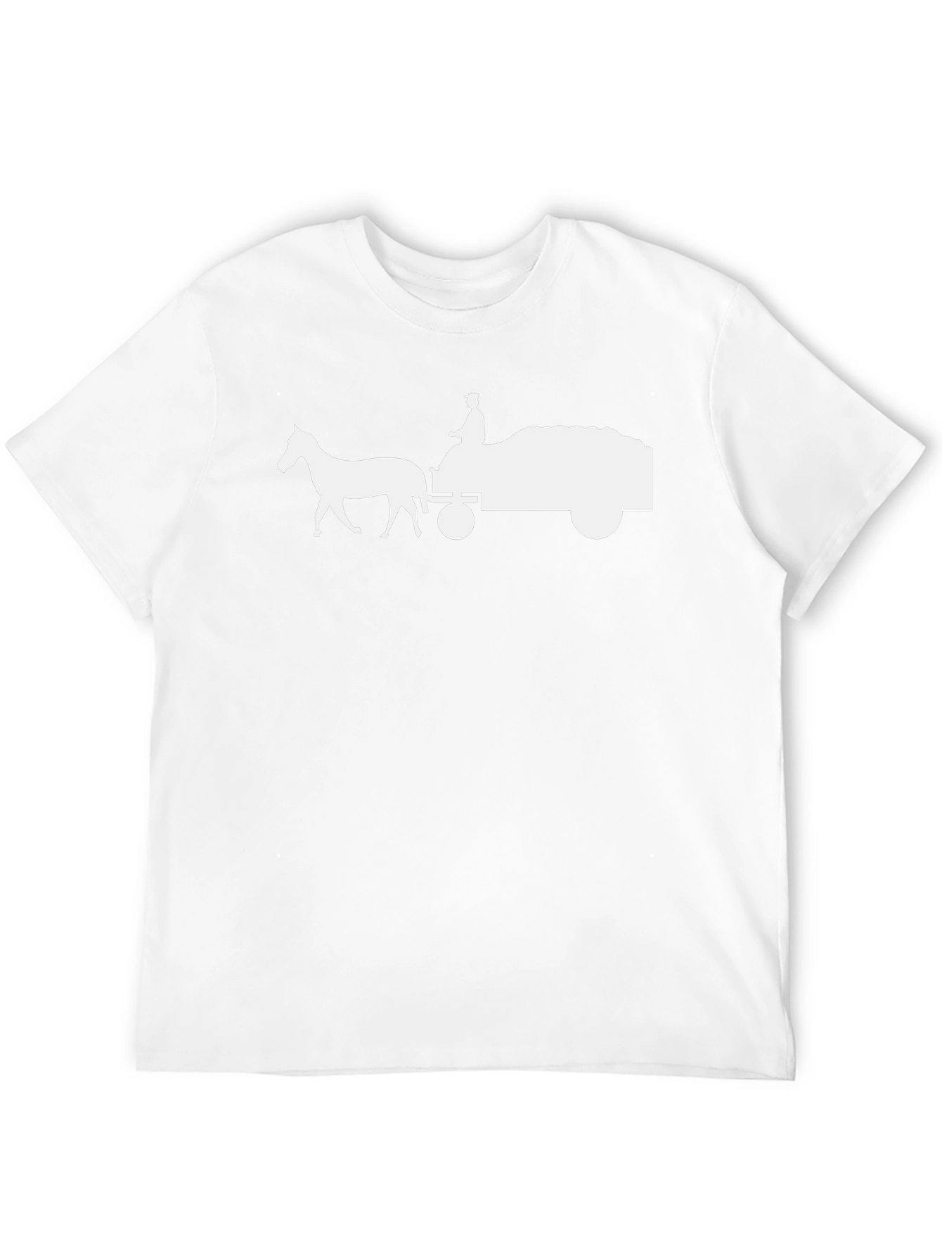 Horse and Cart Graphic T-Shirt