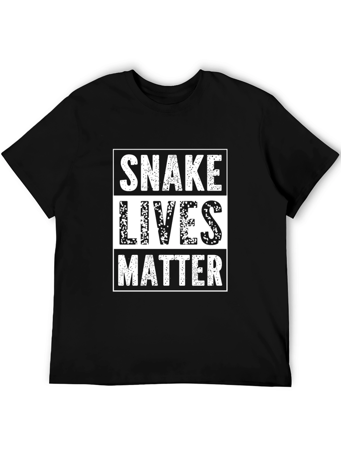 Snake Lives Matter Graphic Tee - Black