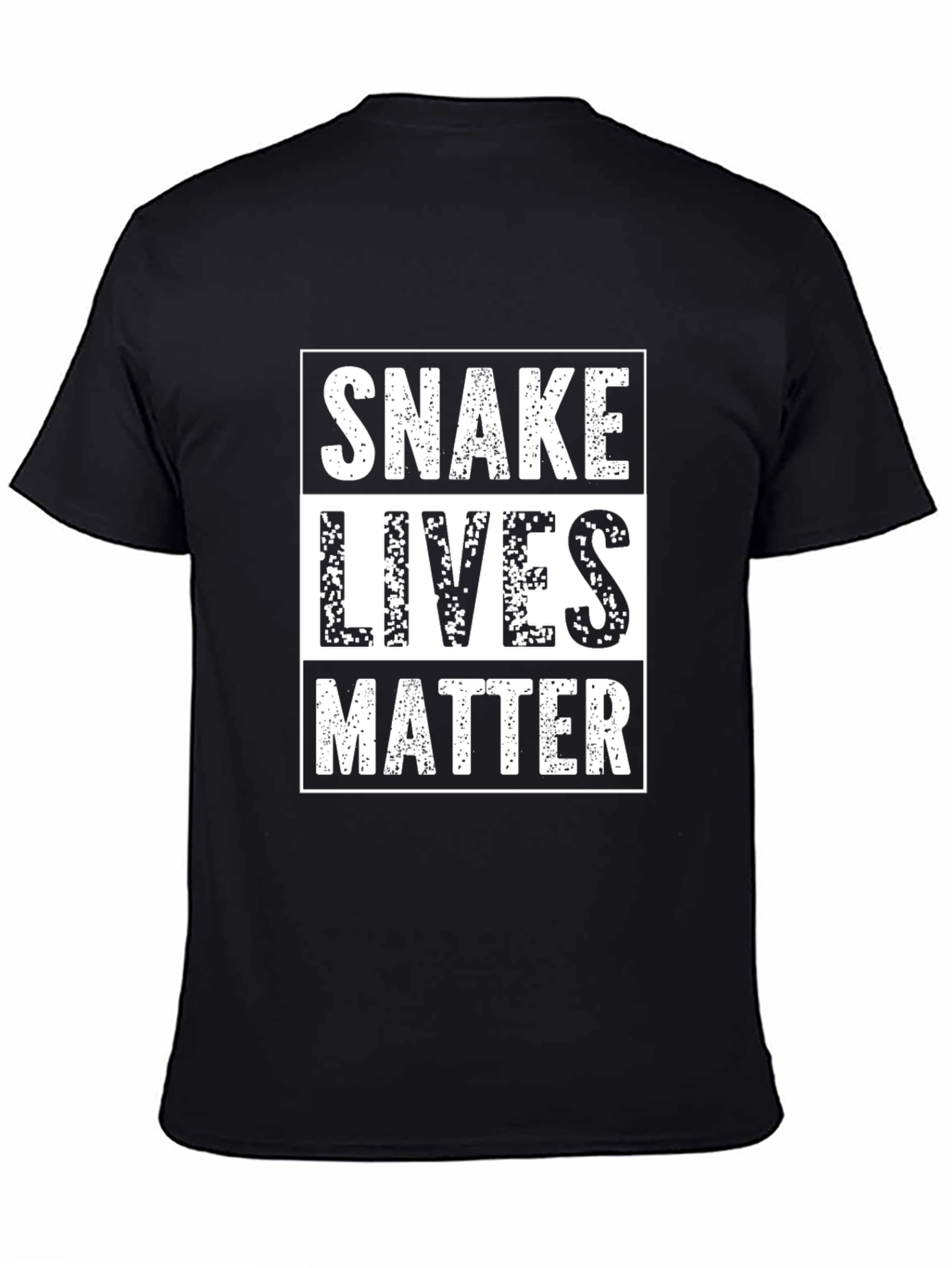 Snake Lives Matter Graphic Tee - Black