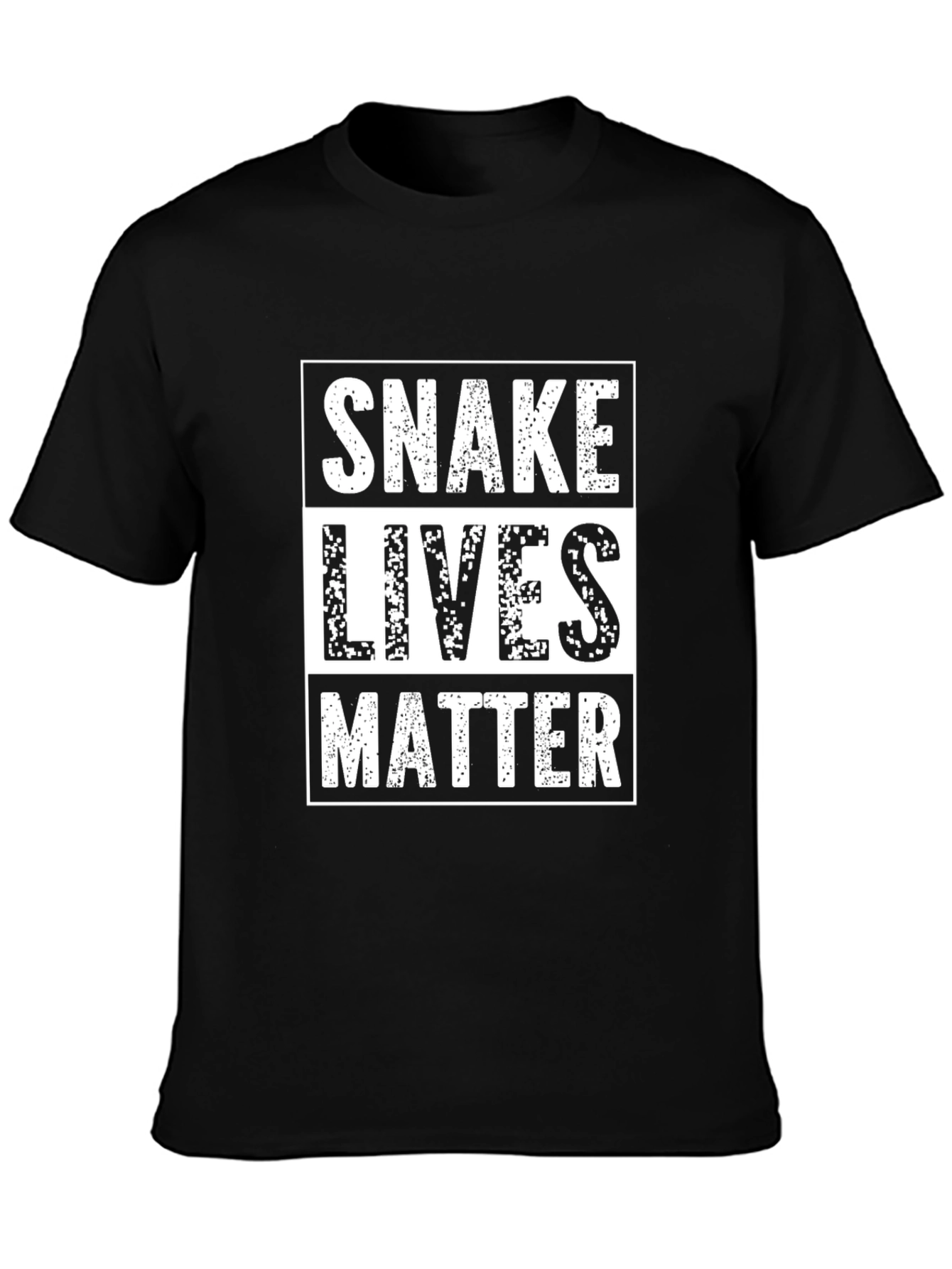 Snake Lives Matter Graphic Tee - Black
