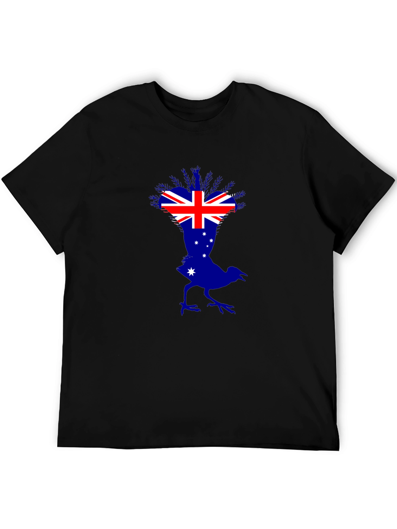 Australian Flag Bird Graphic T-Shirt