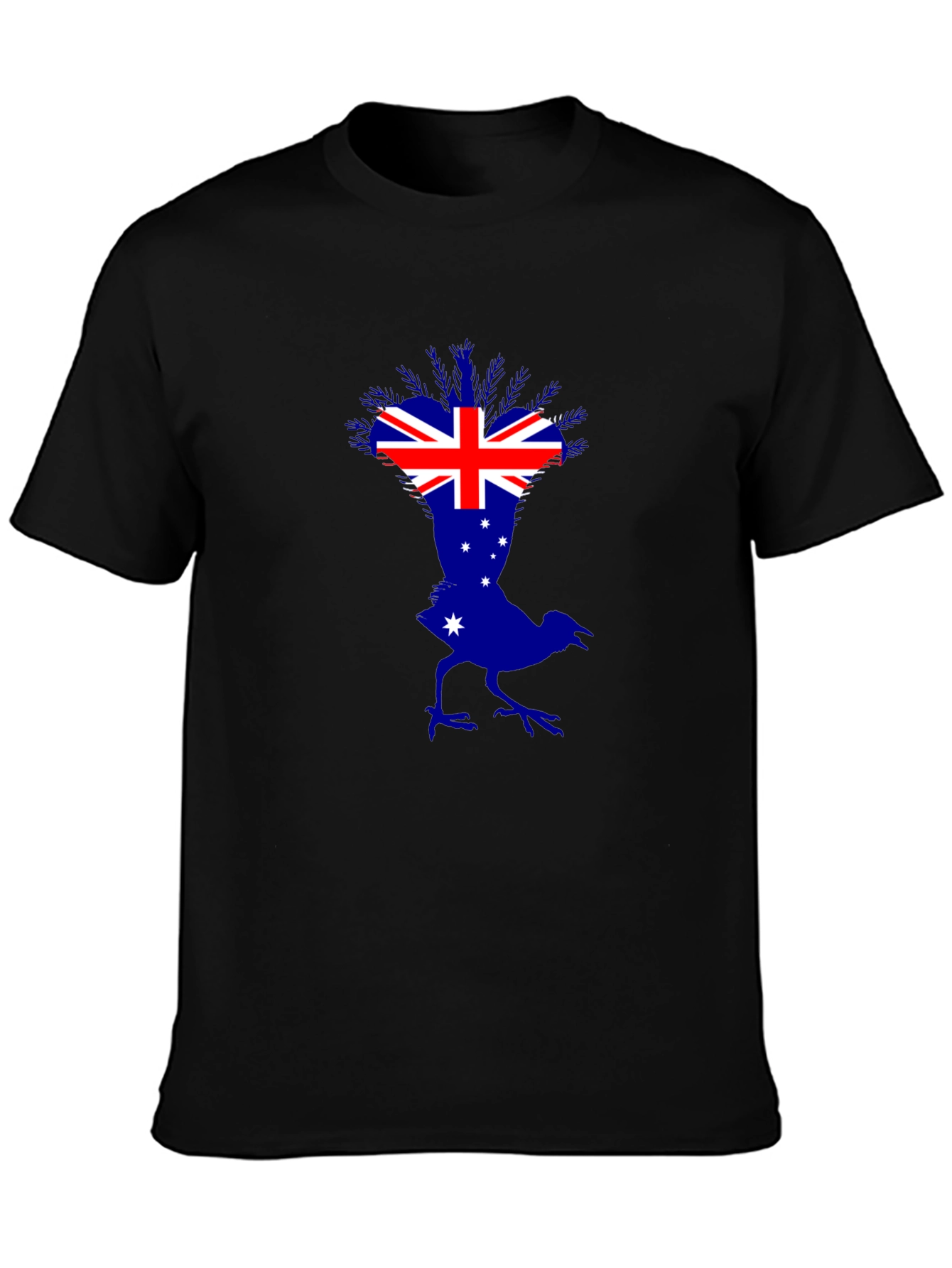Australian Flag Bird Graphic T-Shirt