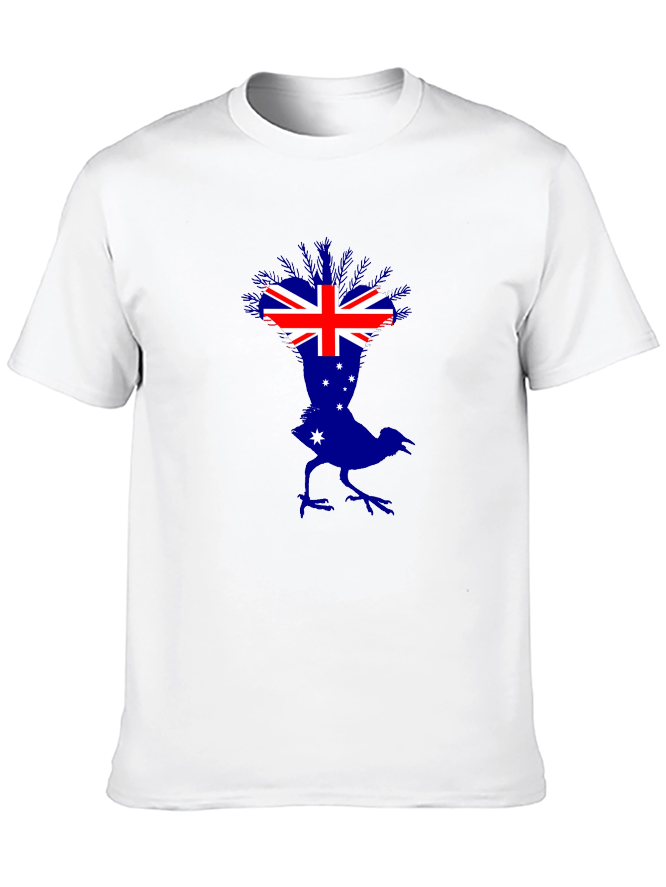Australian Flag Bird Graphic T-Shirt