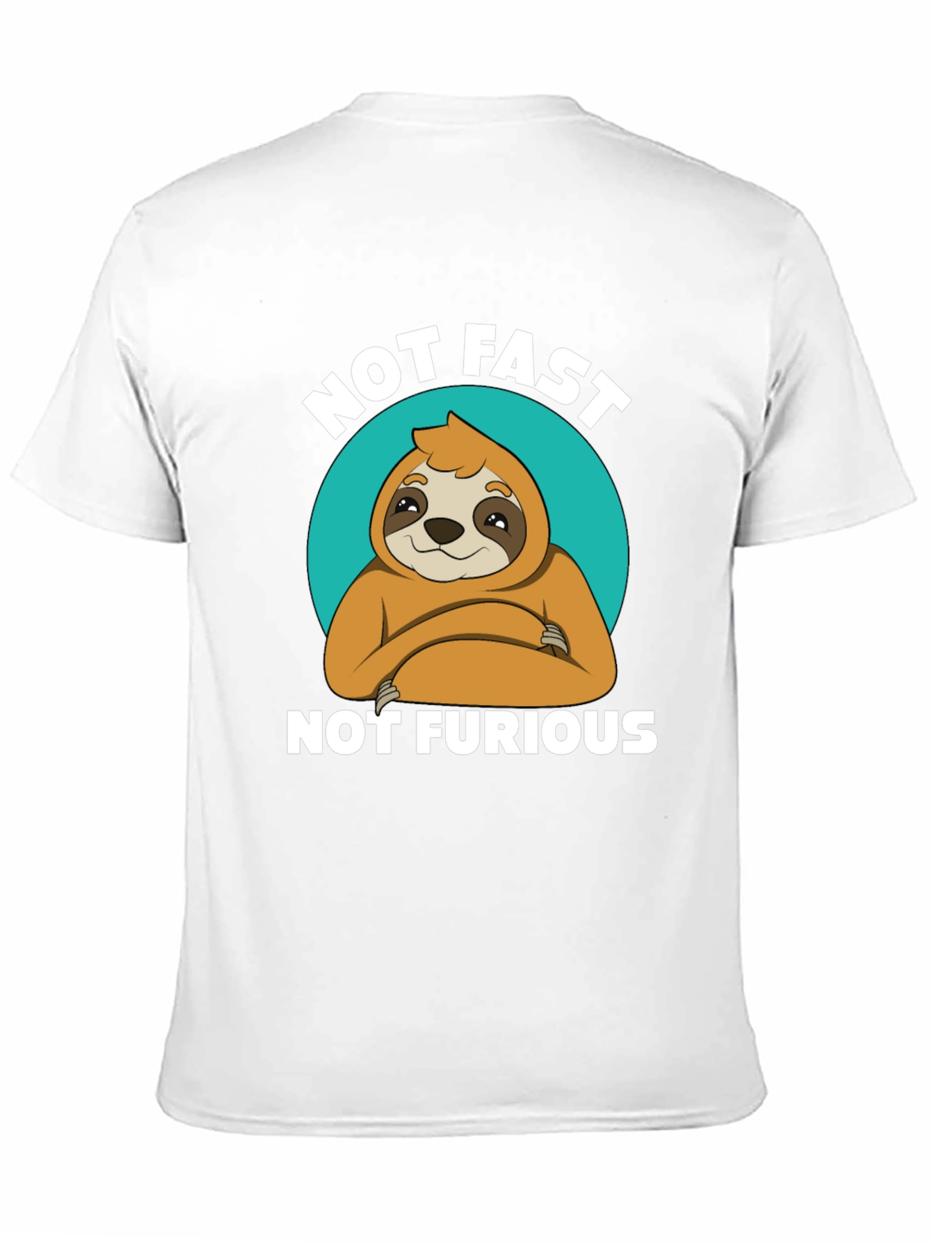 Not Fast Not Furious Sloth T-Shirt