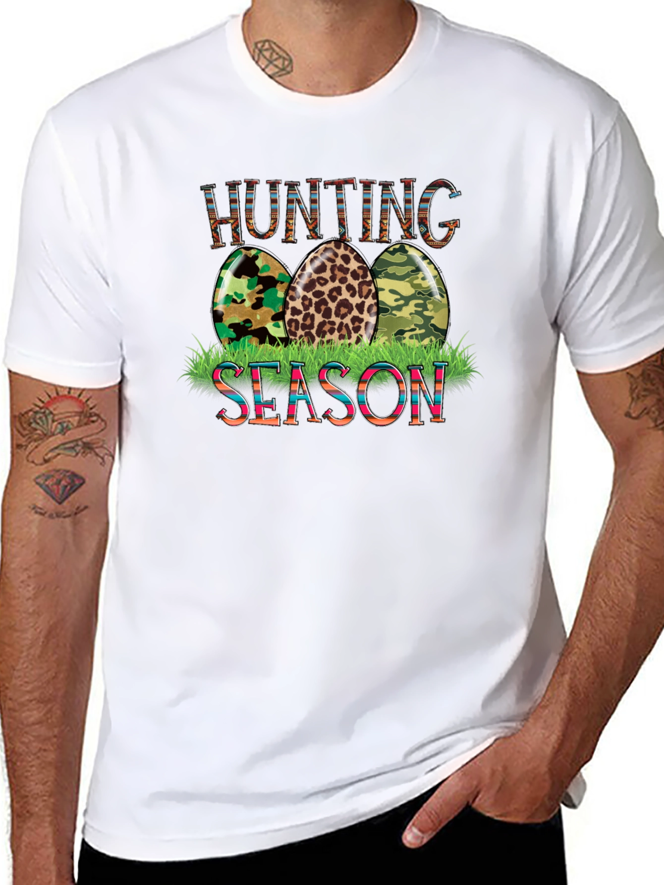 Hunting Season Easter Eggs T-Shirt