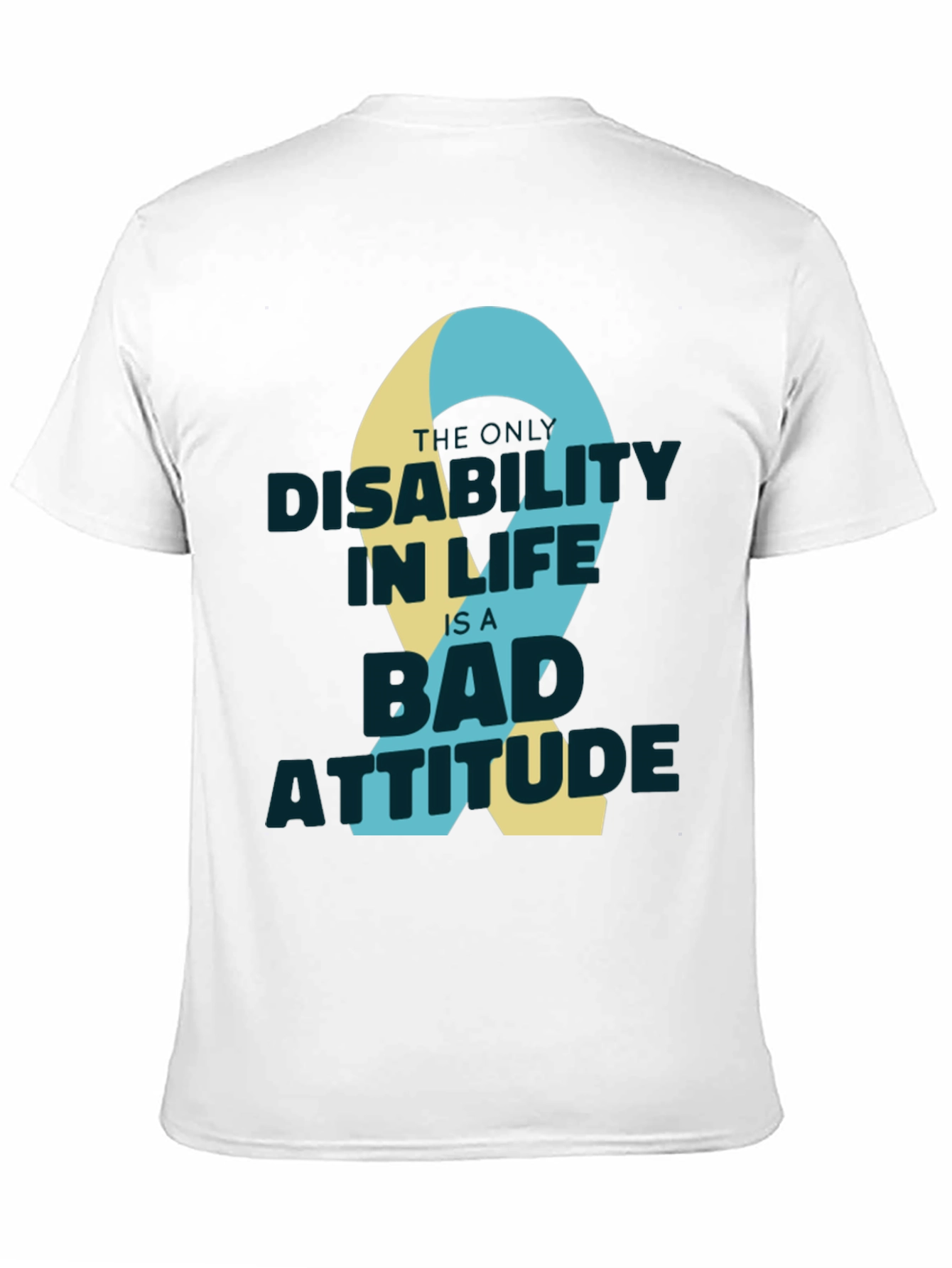 Attitude Ribbon Graphic T-Shirt