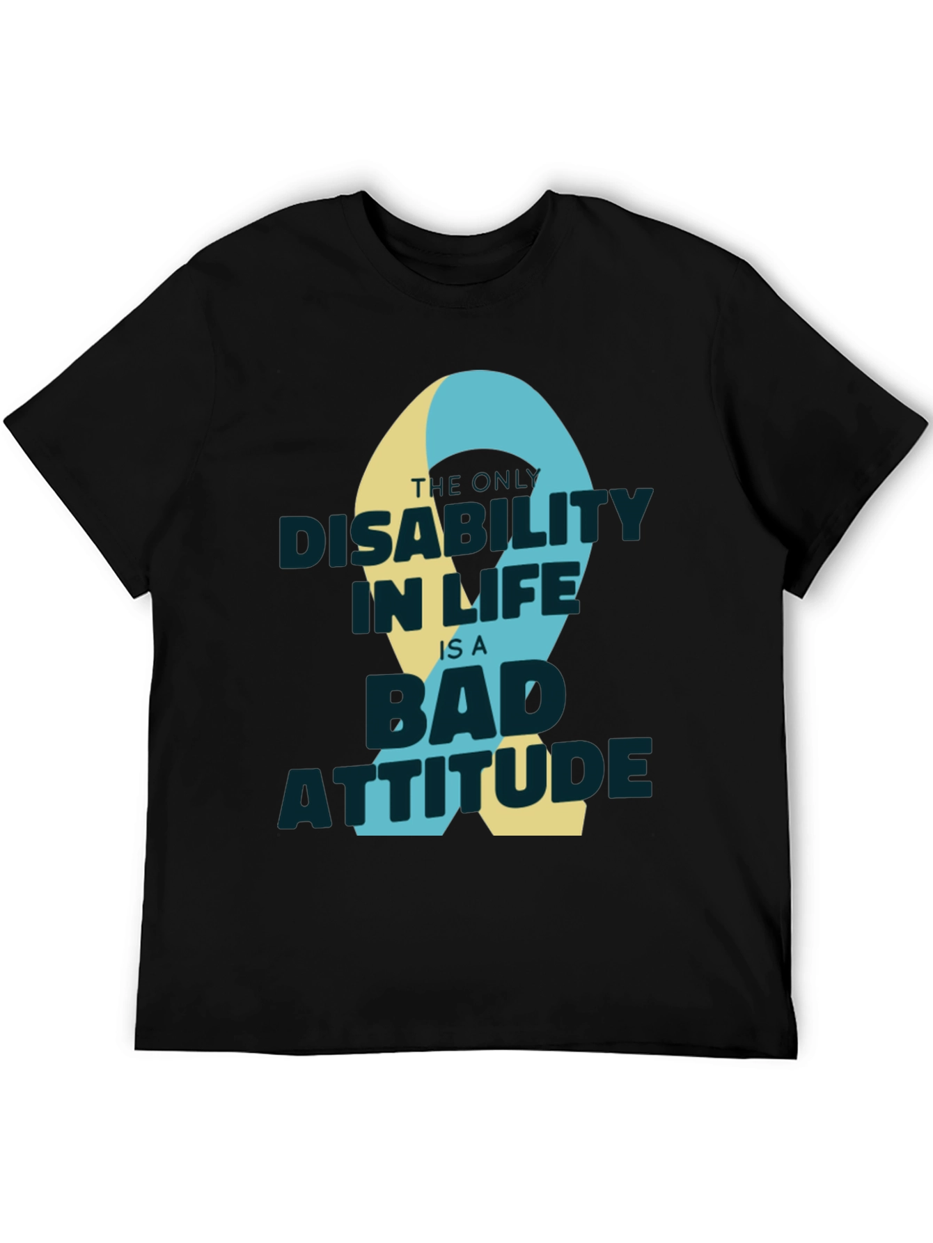 Attitude Ribbon Graphic T-Shirt