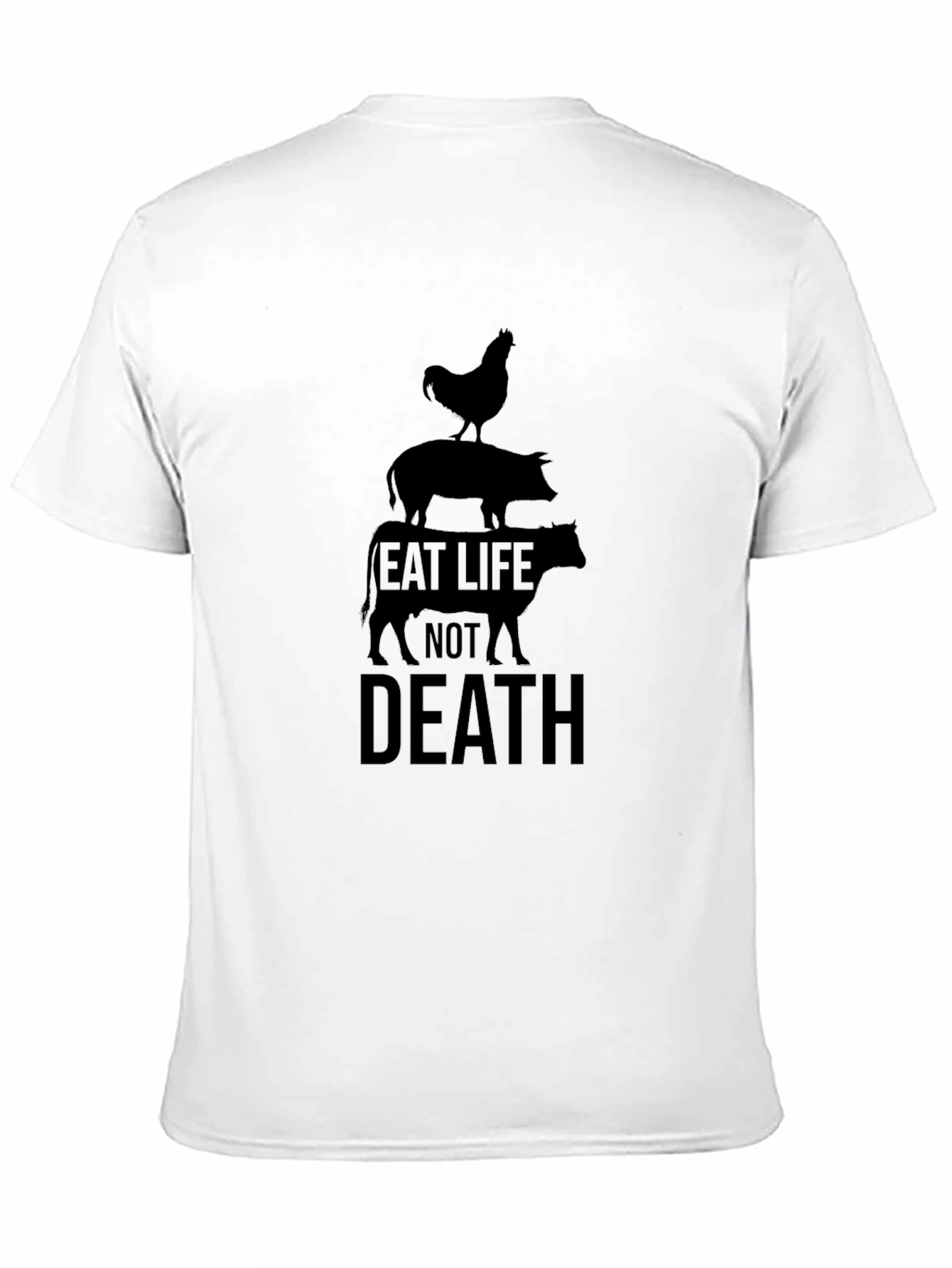 Eat Life Not Death Vegan T-Shirt