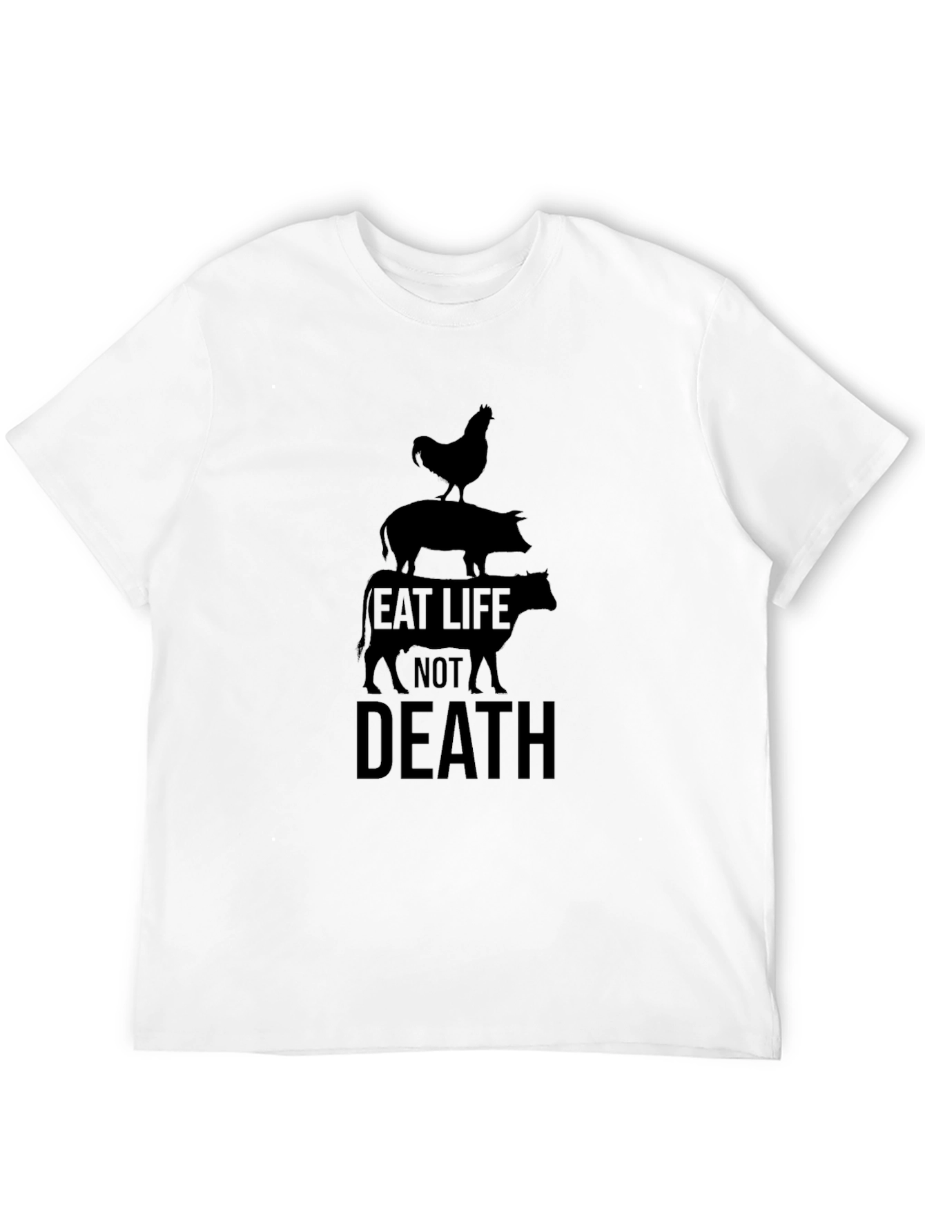 Eat Life Not Death Vegan T-Shirt