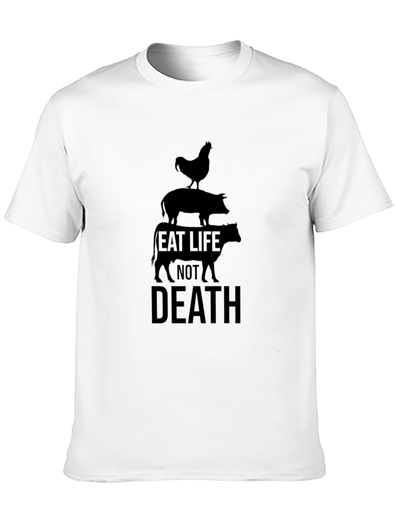 Eat Life Not Death Vegan T-Shirt