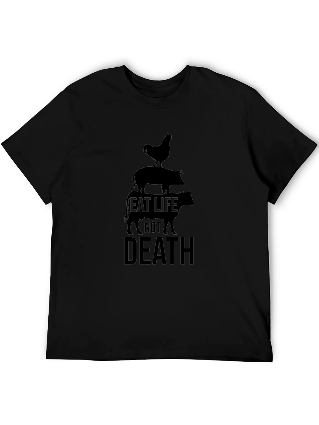 Eat Life Not Death Vegan T-Shirt