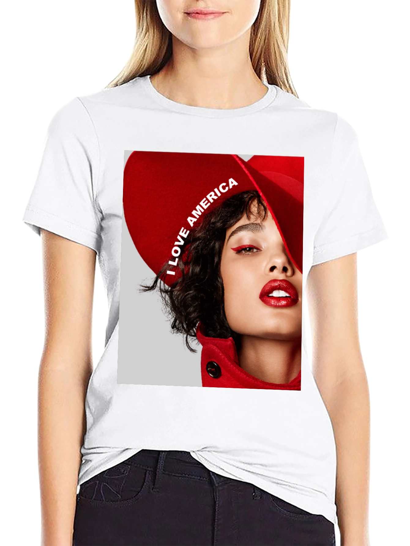 I Love America Graphic Tee