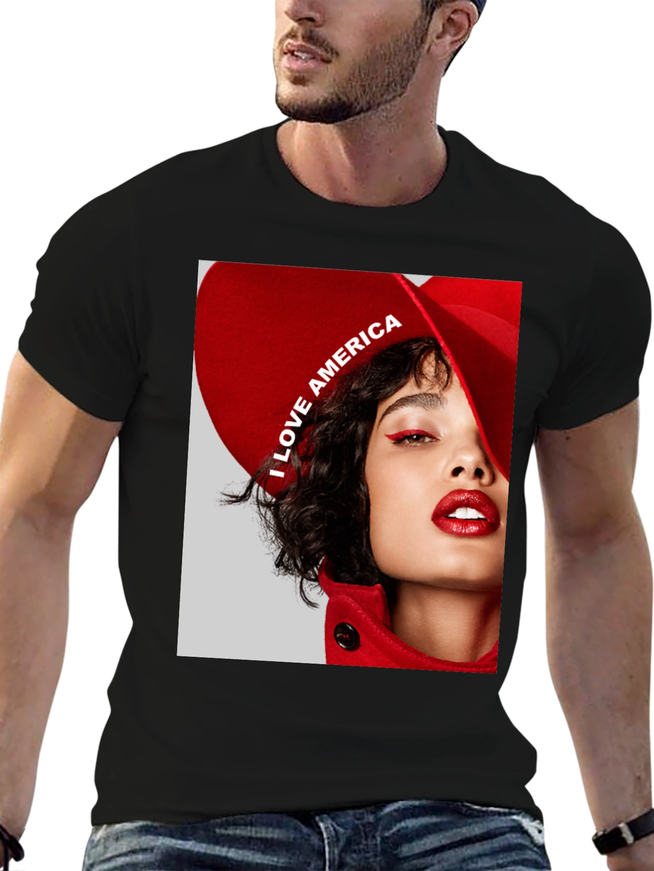 I Love America Graphic Tee