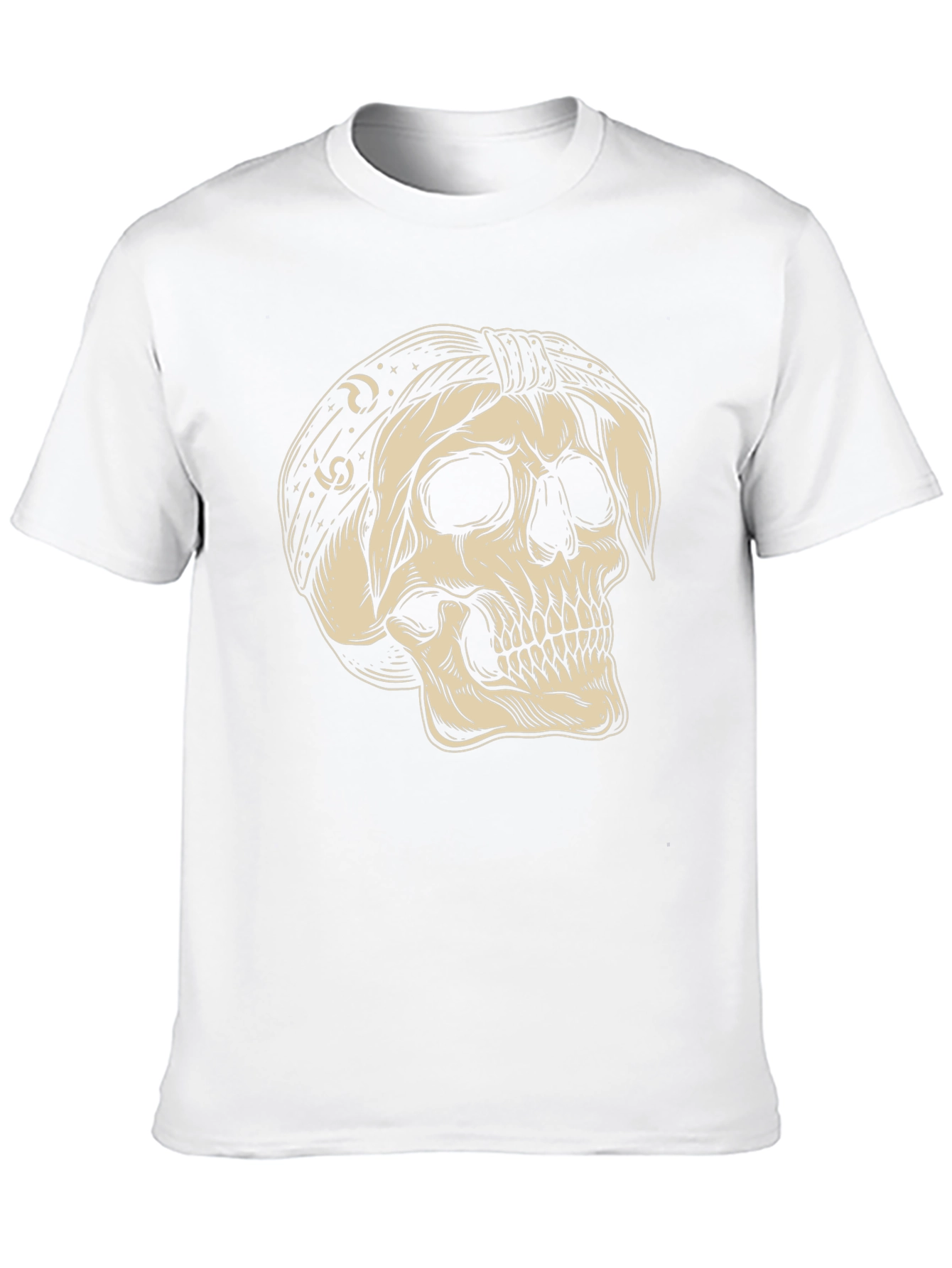 Skull Bandana Graphic T-Shirt