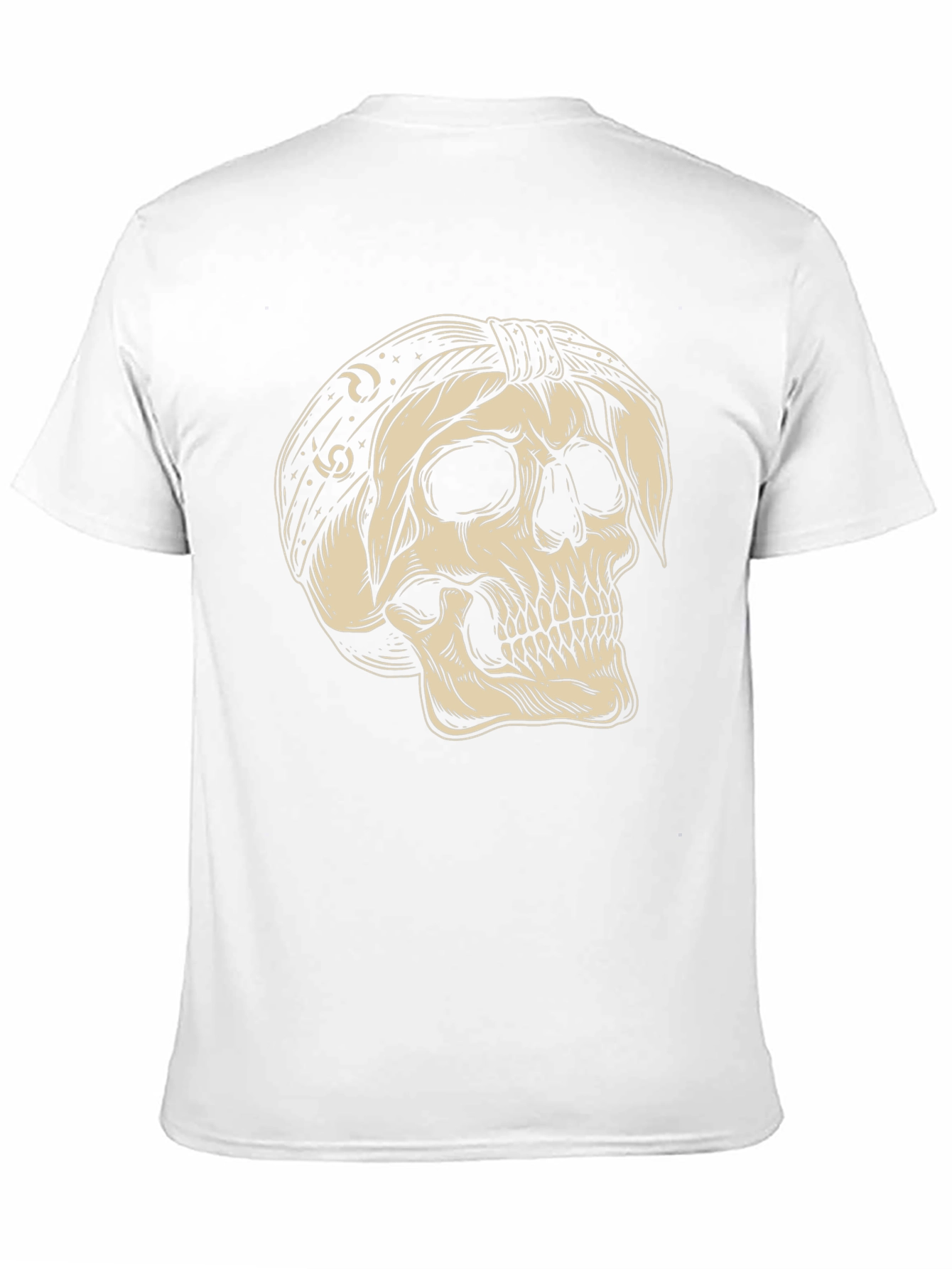 Skull Bandana Graphic T-Shirt