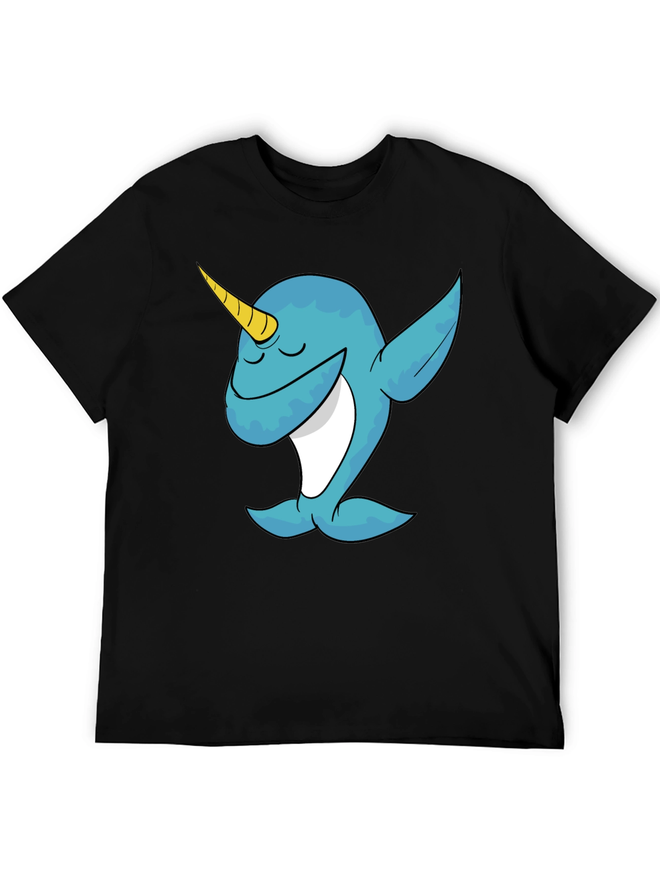 Dabbing Narwhal Graphic Tee -  Fun and Playful