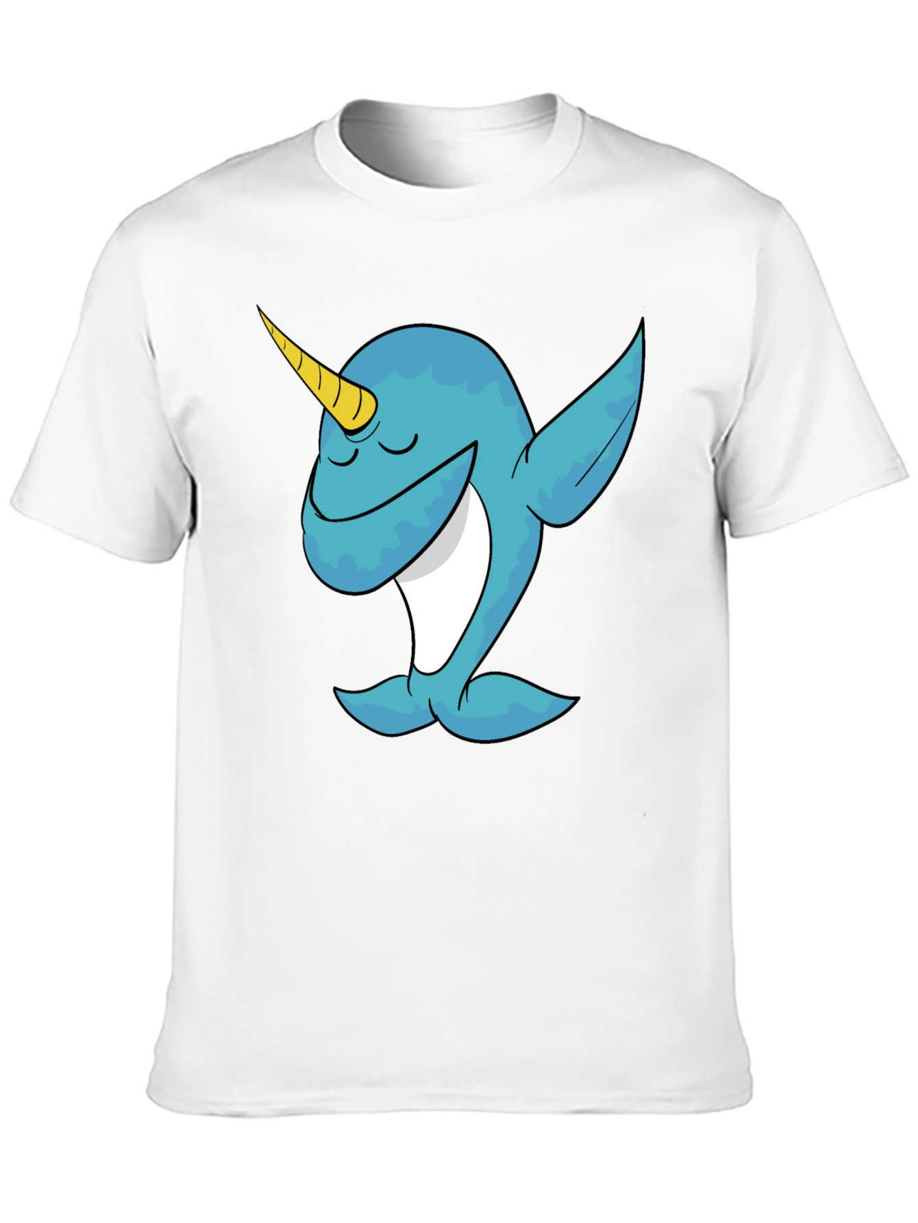 Dabbing Narwhal Graphic Tee -  Fun and Playful