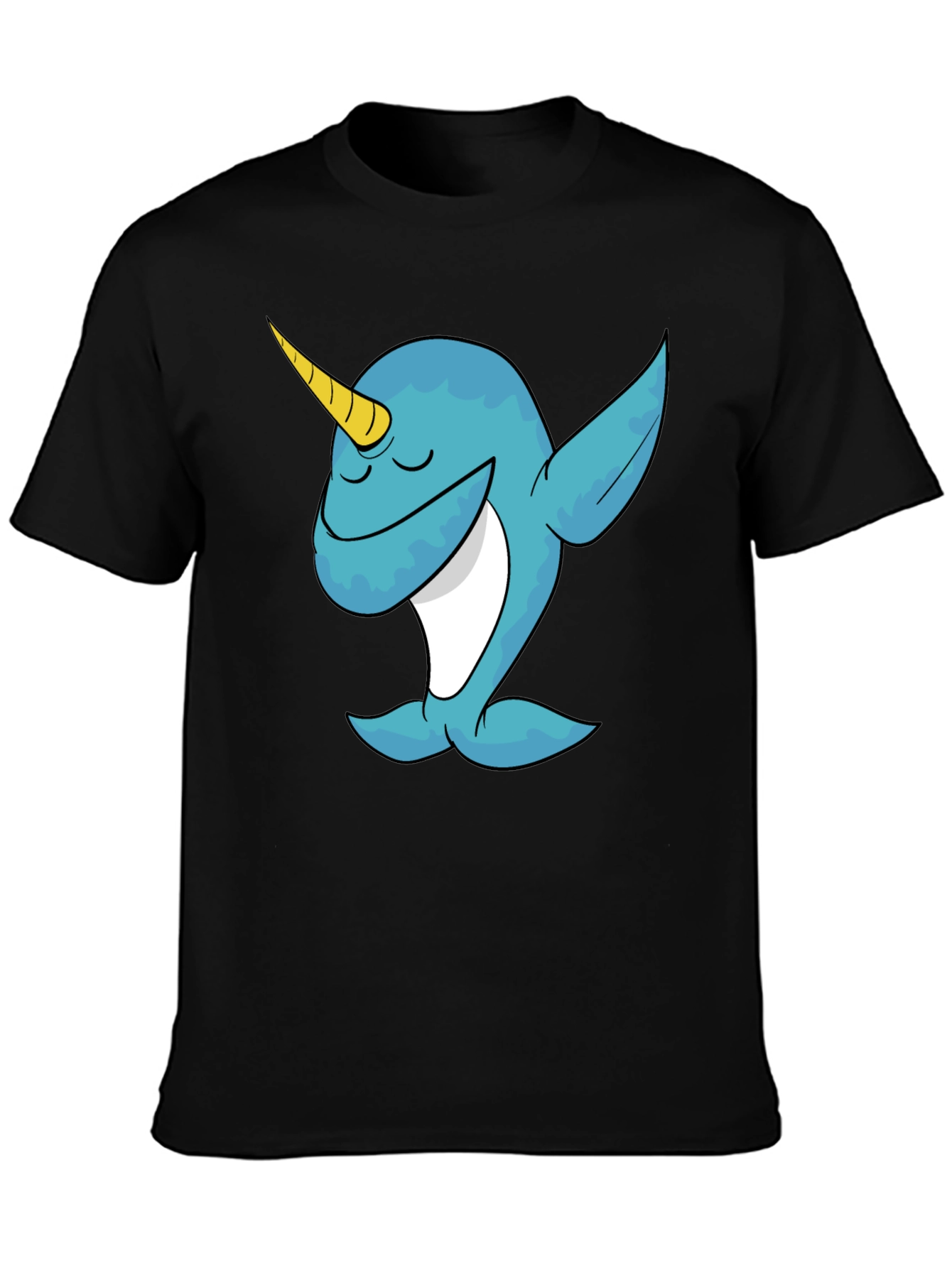 Dabbing Narwhal Graphic Tee -  Fun and Playful