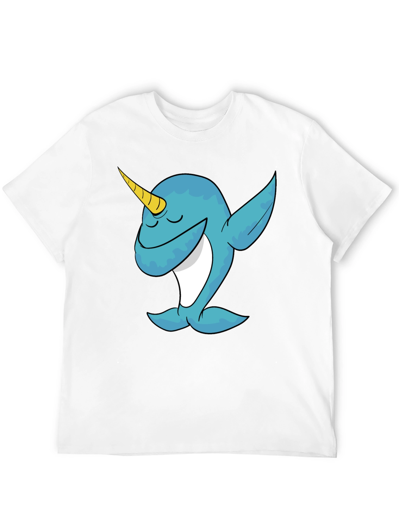 Dabbing Narwhal Graphic Tee -  Fun and Playful