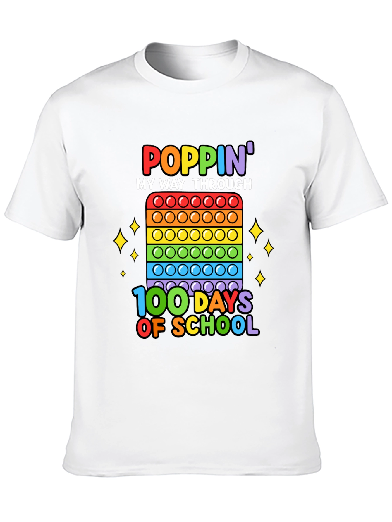 Poppin 100 Days of School T-Shirt