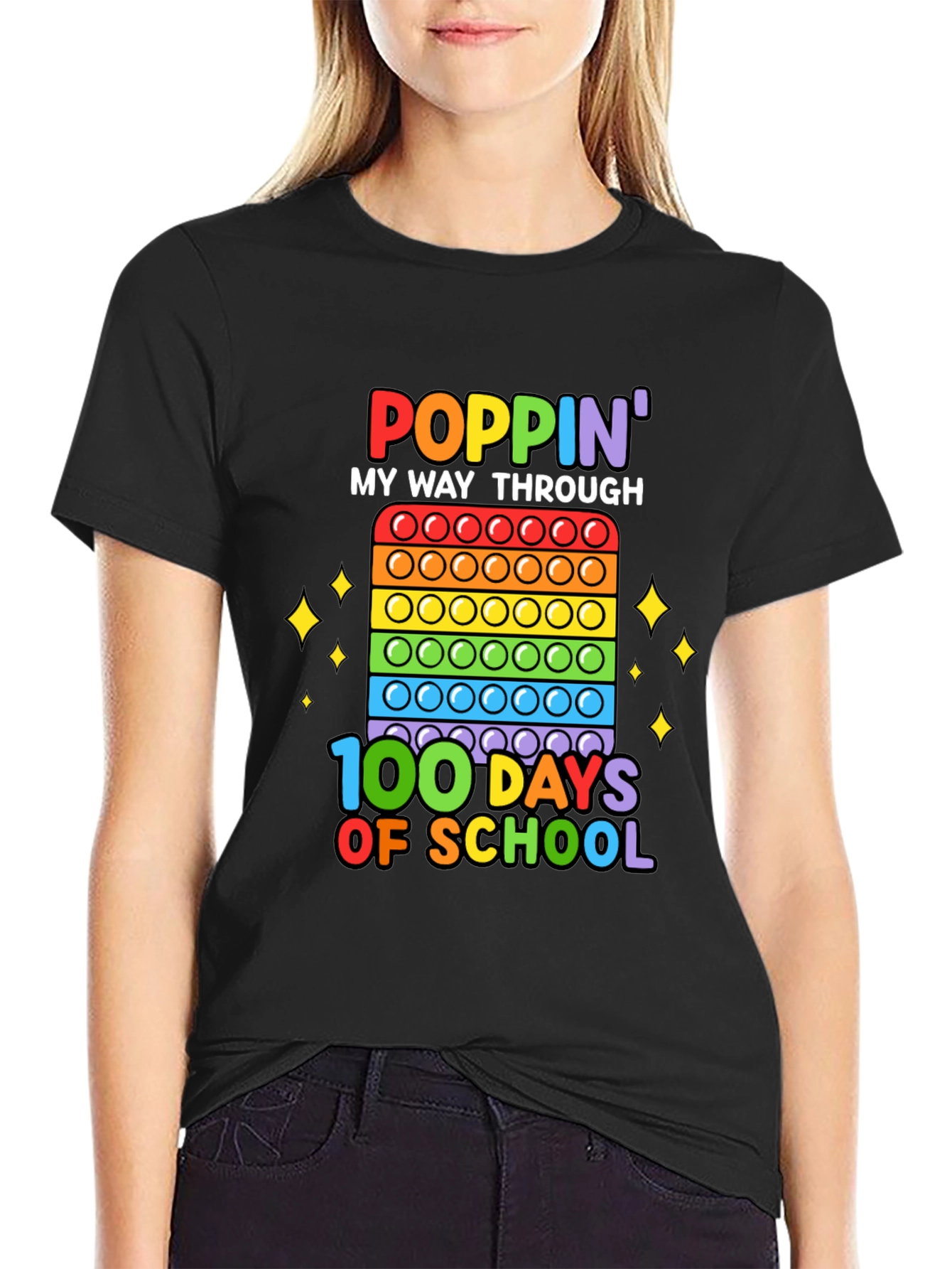 Poppin 100 Days of School T-Shirt