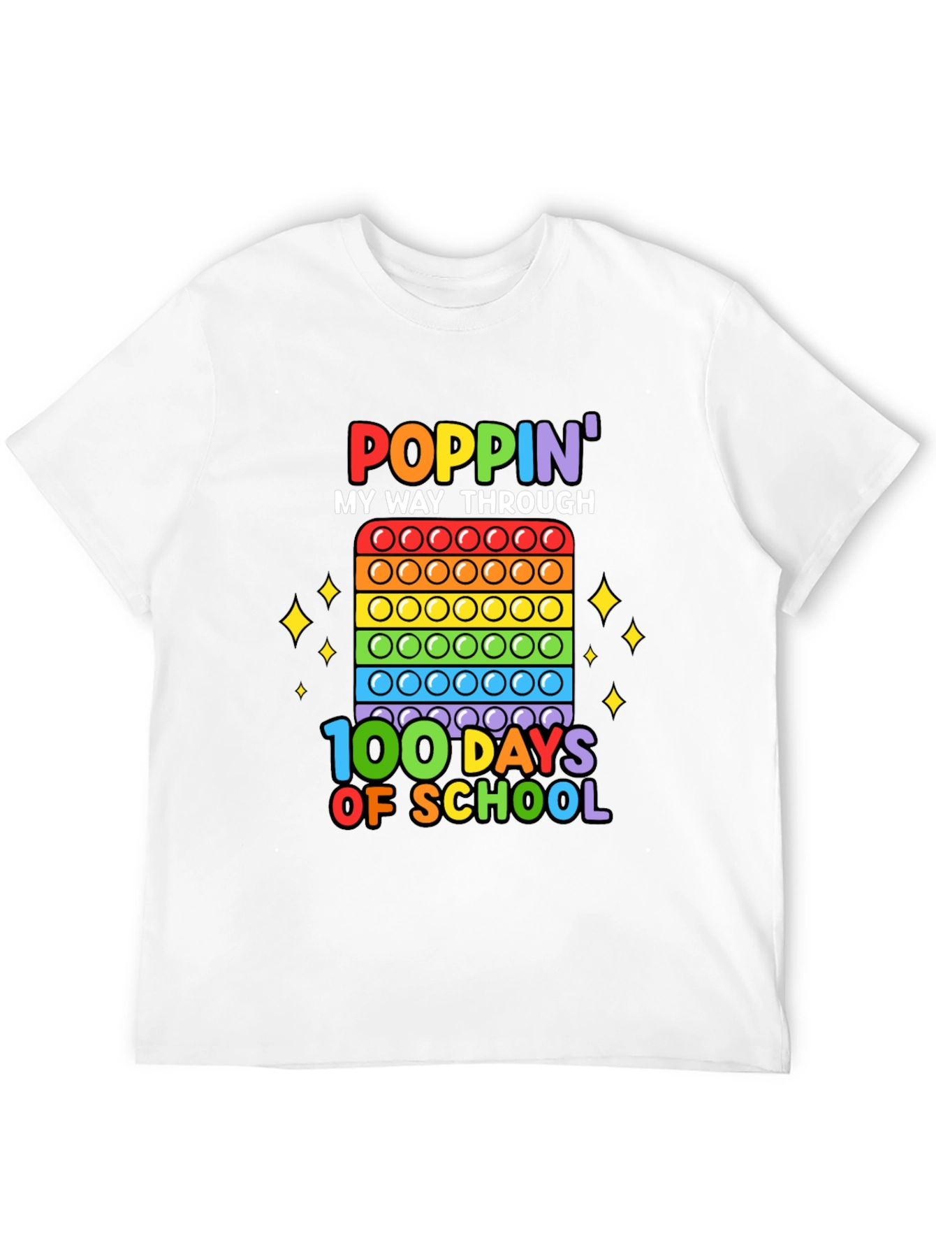 Poppin 100 Days of School T-Shirt