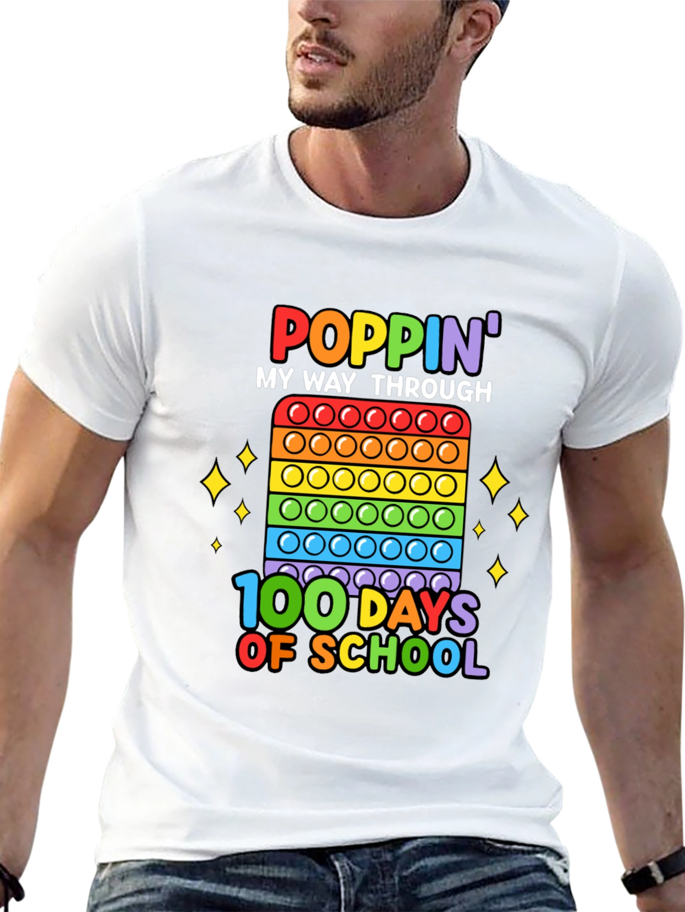 Poppin 100 Days of School T-Shirt