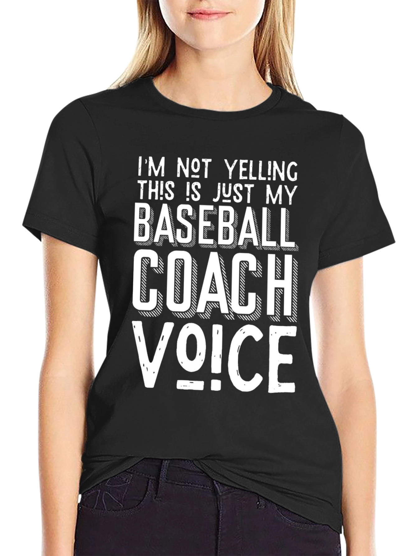 Baseball Coach Voice T-Shirt - Funny Sports Tee
