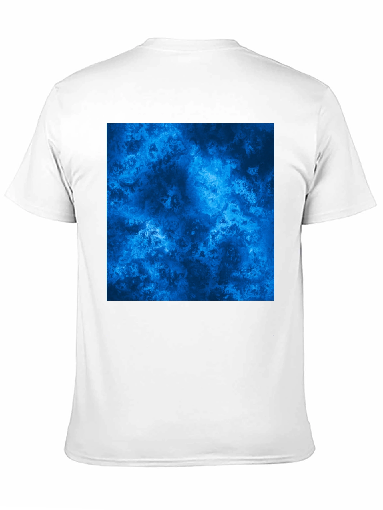 Abstract Blue Pattern T-Shirt