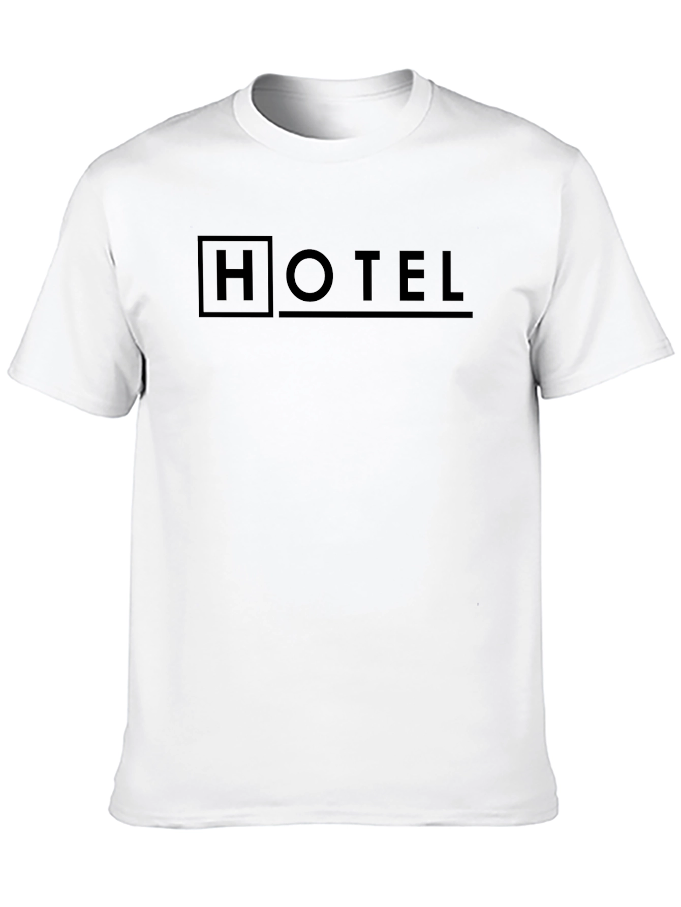Hotel Graphic T-Shirt - Minimalist Style