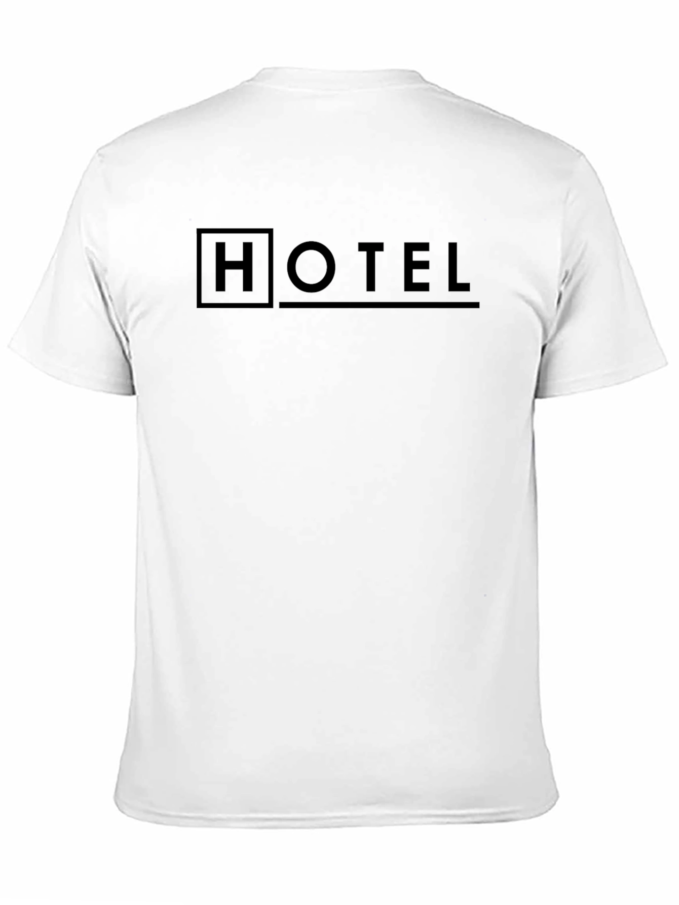 Hotel Graphic T-Shirt - Minimalist Style