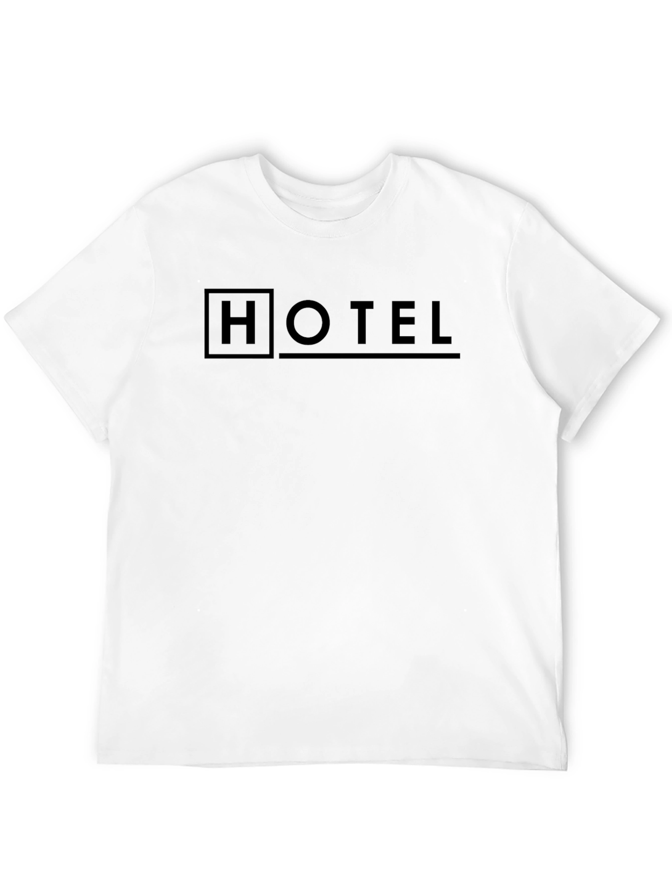 Hotel Graphic T-Shirt - Minimalist Style