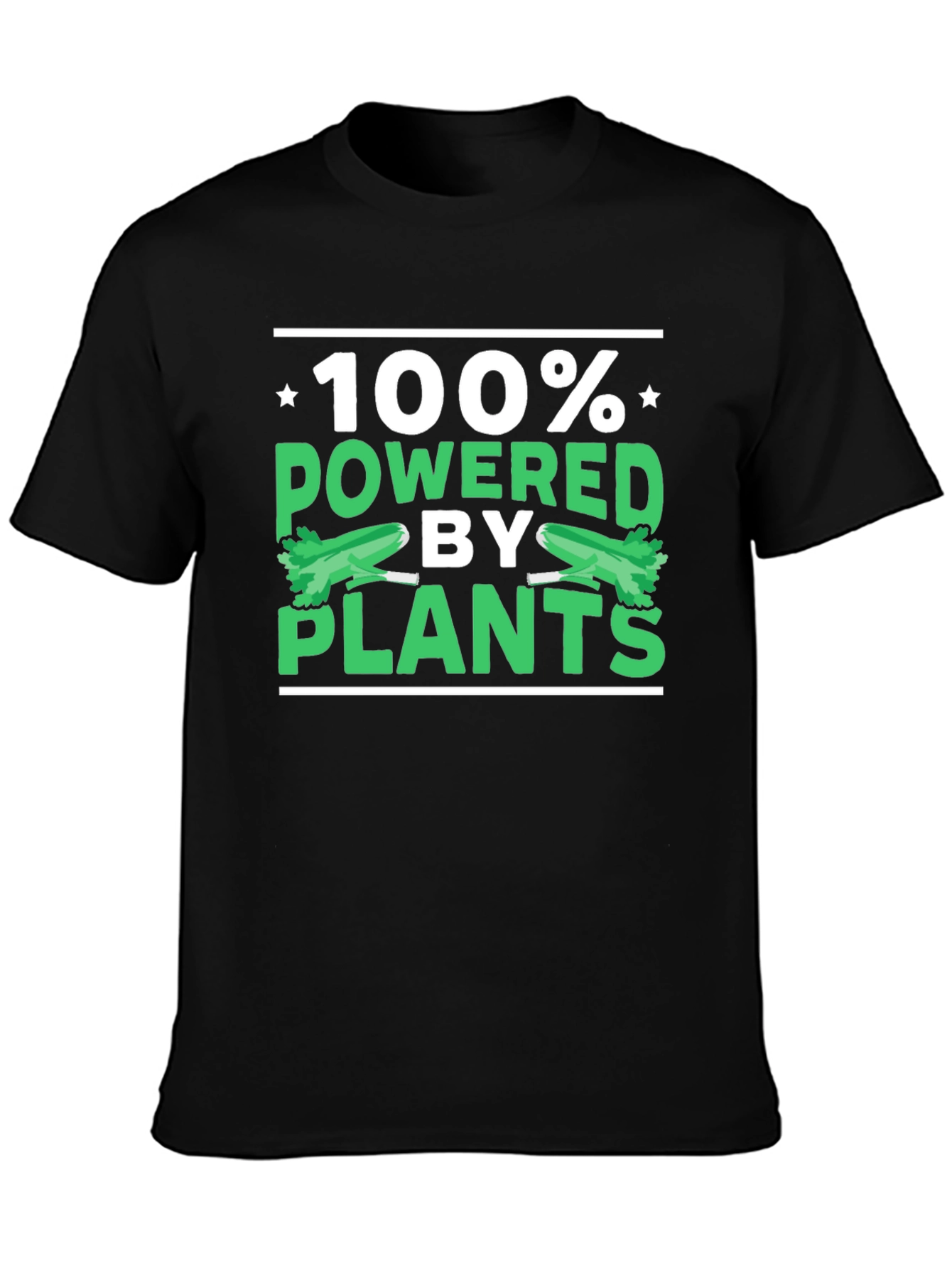 100% Powered by Plants Vegan T-Shirt