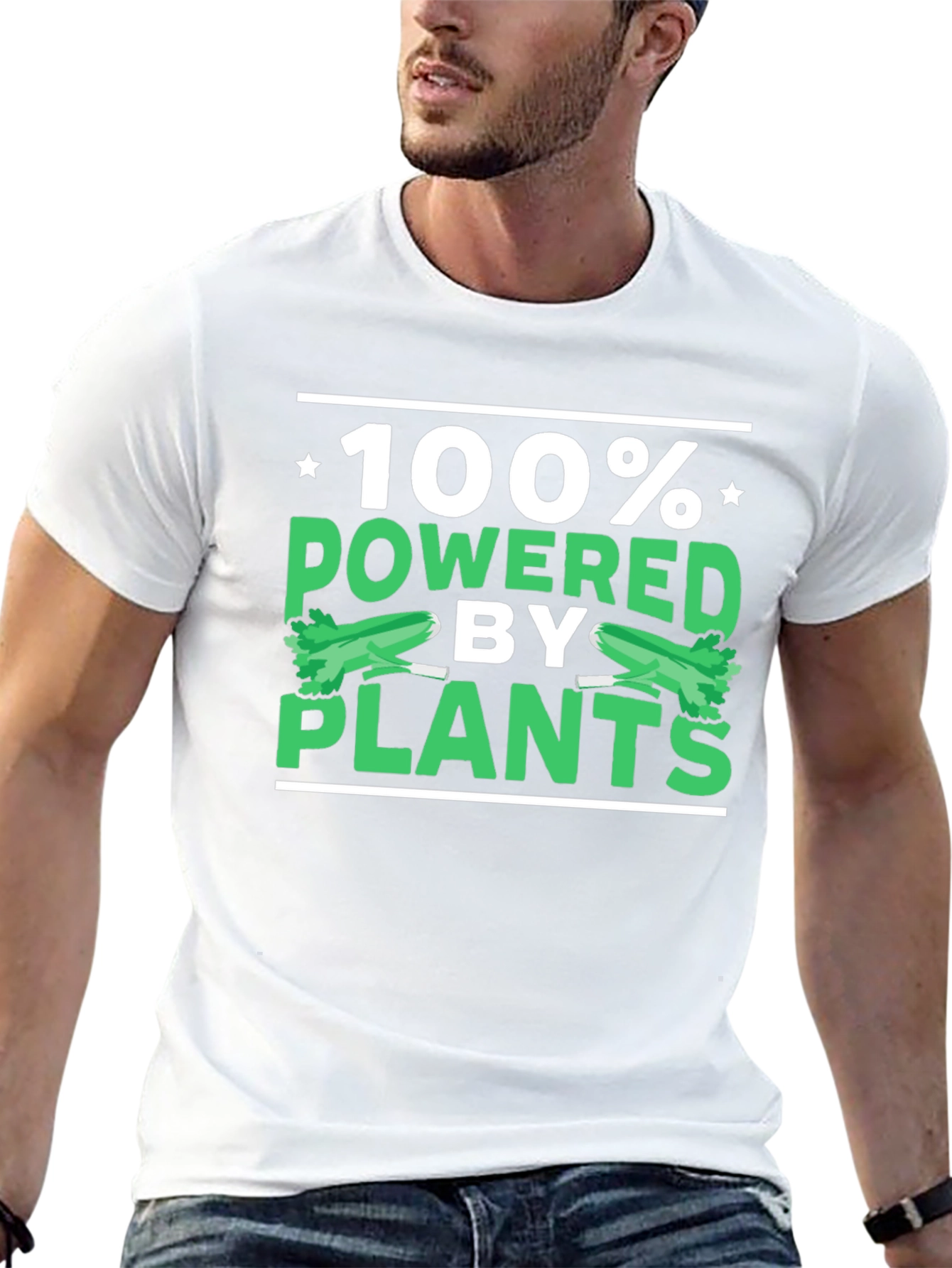 100% Powered by Plants Vegan T-Shirt