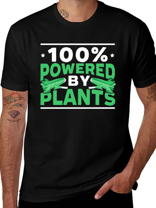 100% Powered by Plants Vegan T-Shirt