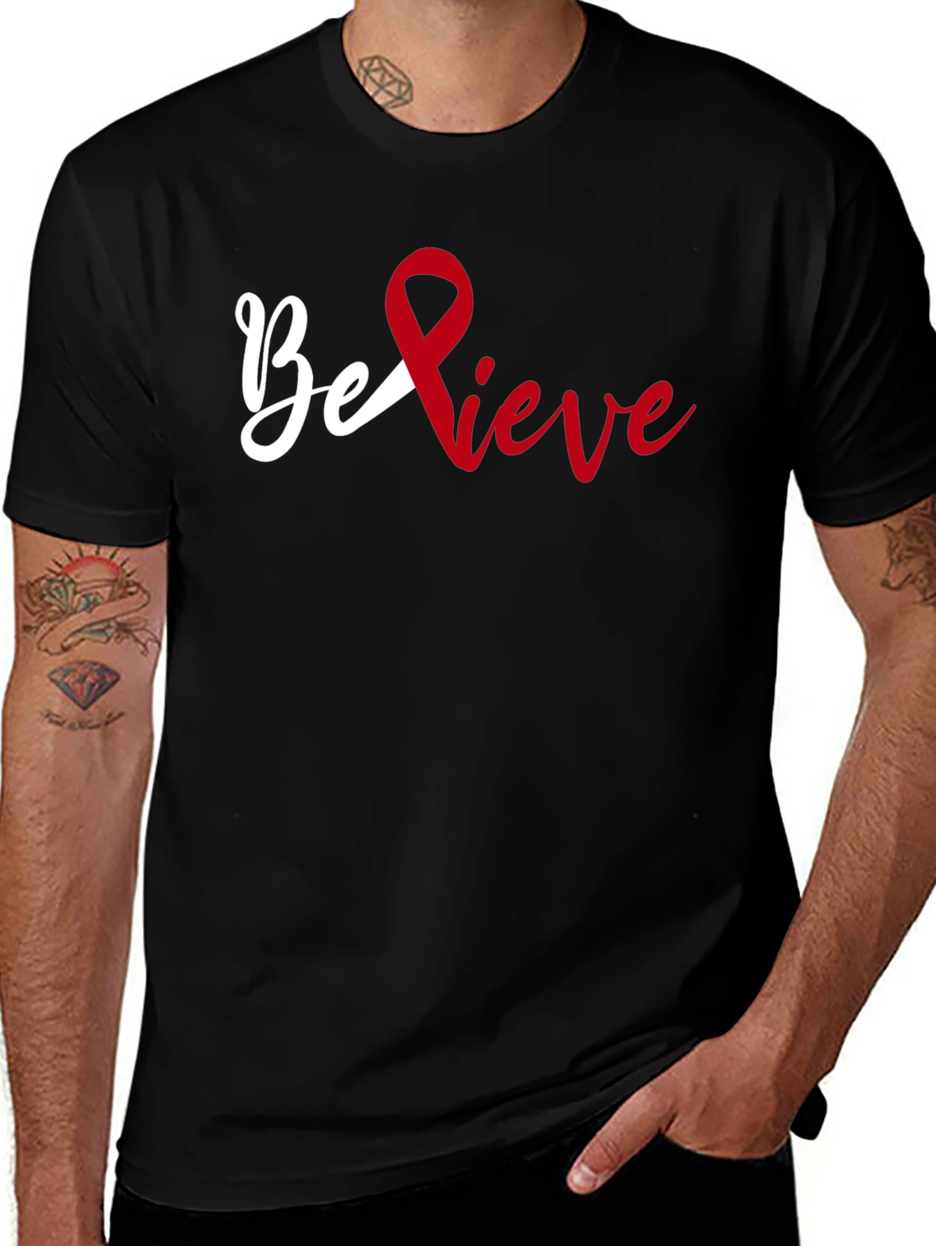 Believe Awareness T-Shirt - Graphic Tee