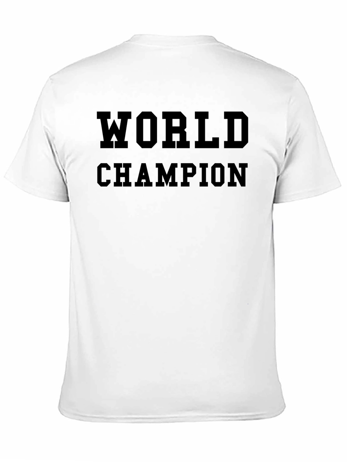 World Champion Graphic T-Shirt - Black