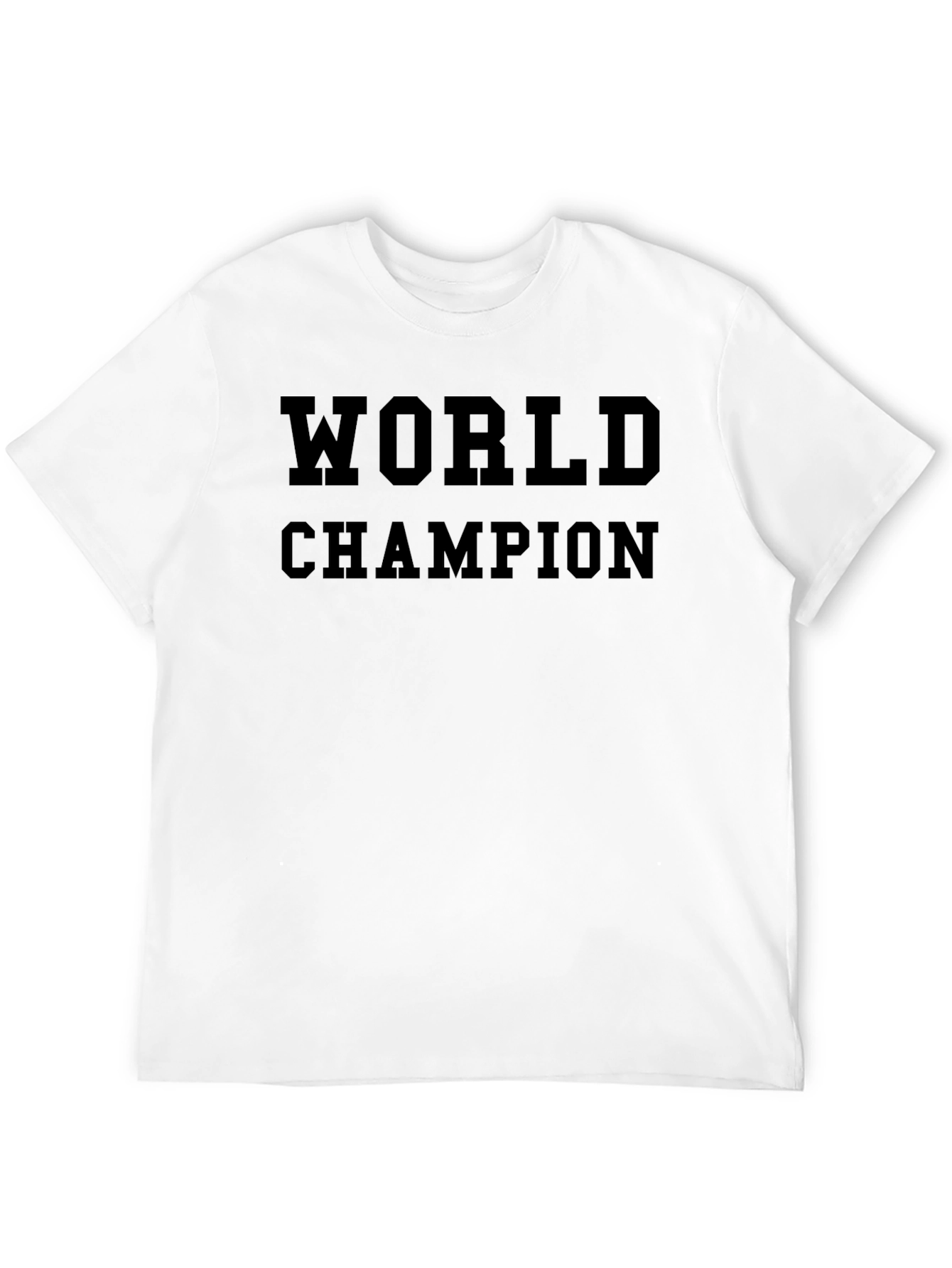 World Champion Graphic T-Shirt - Black