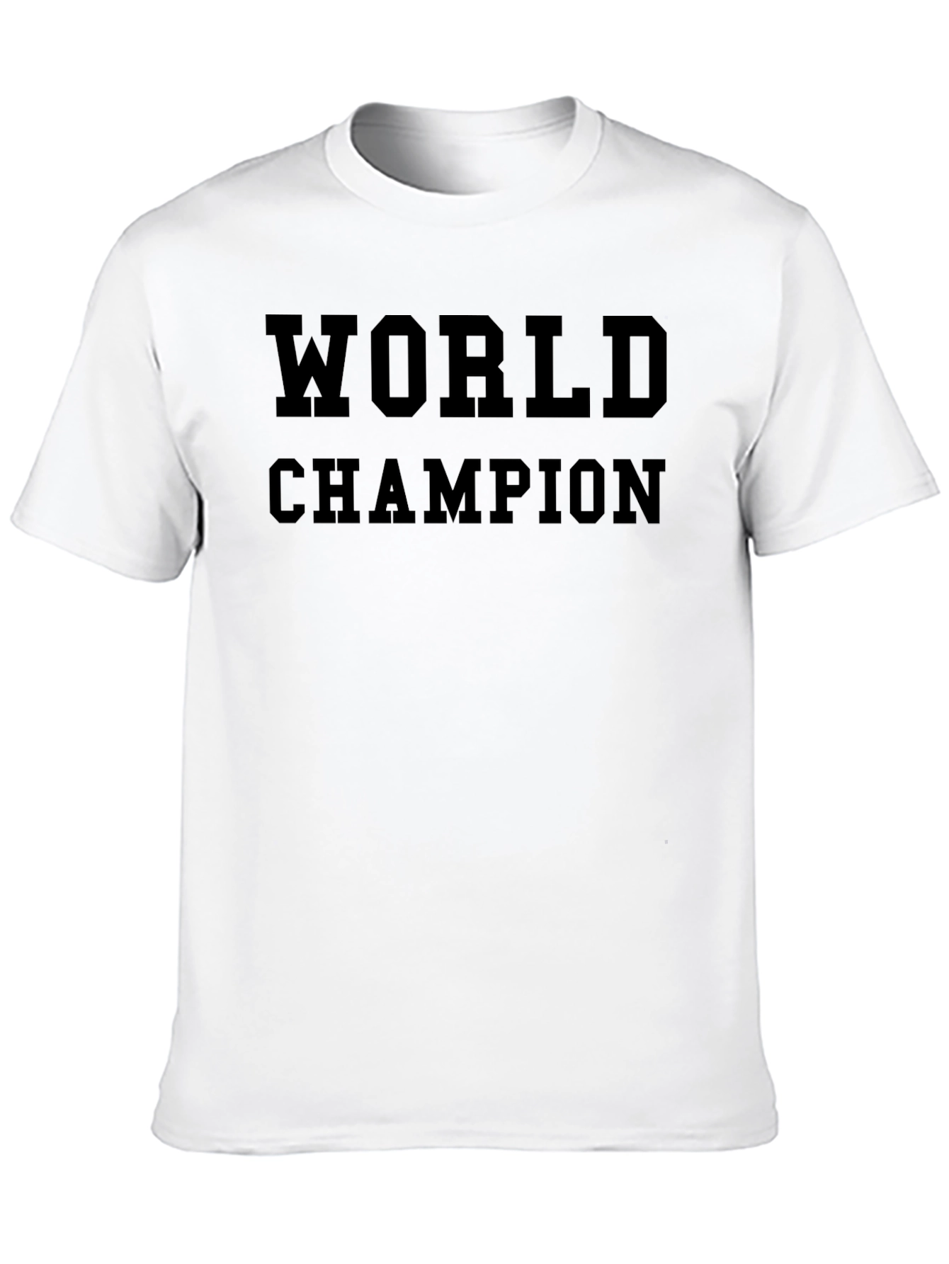 World Champion Graphic T-Shirt - Black